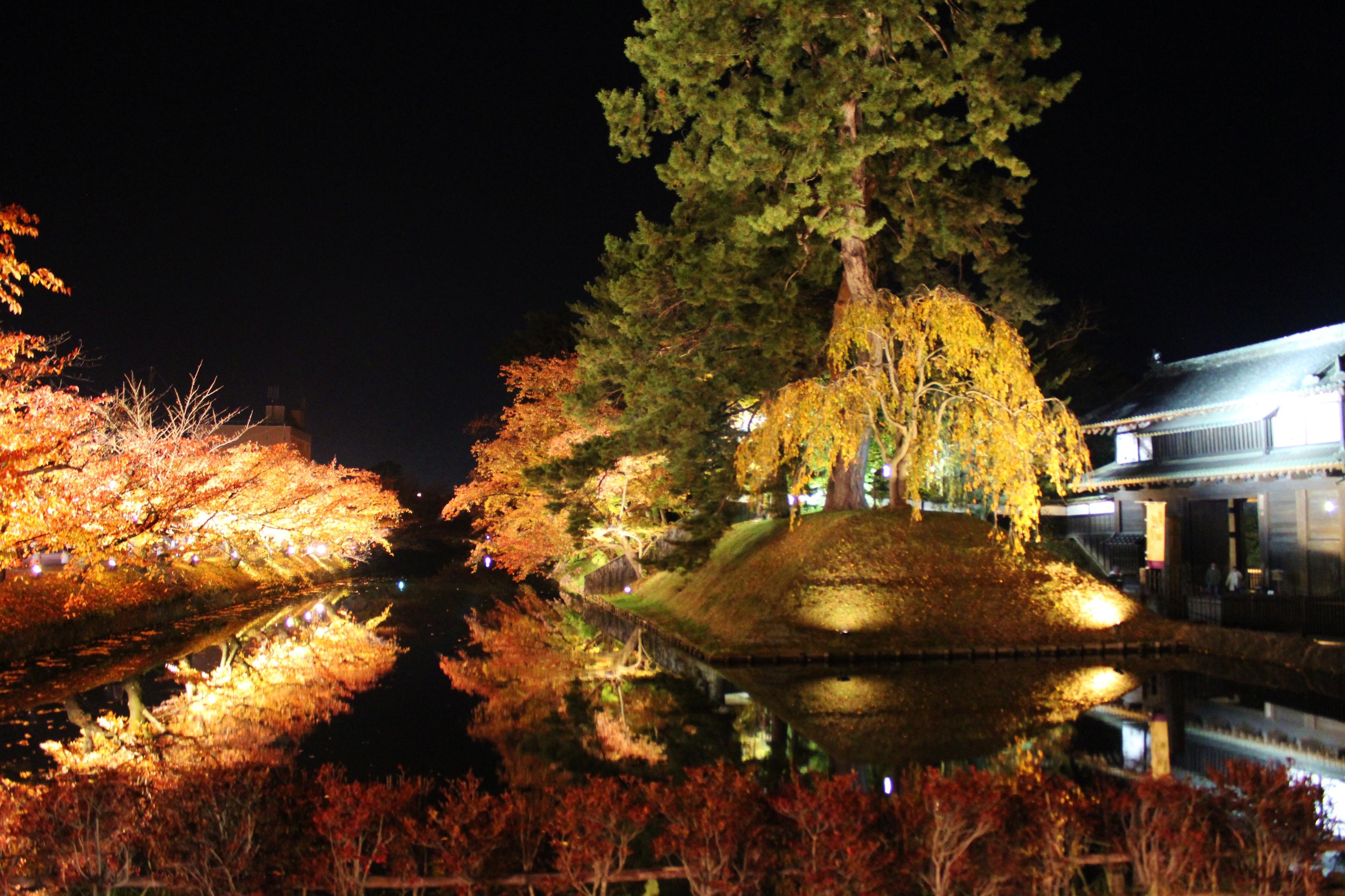 追手門付近外濠