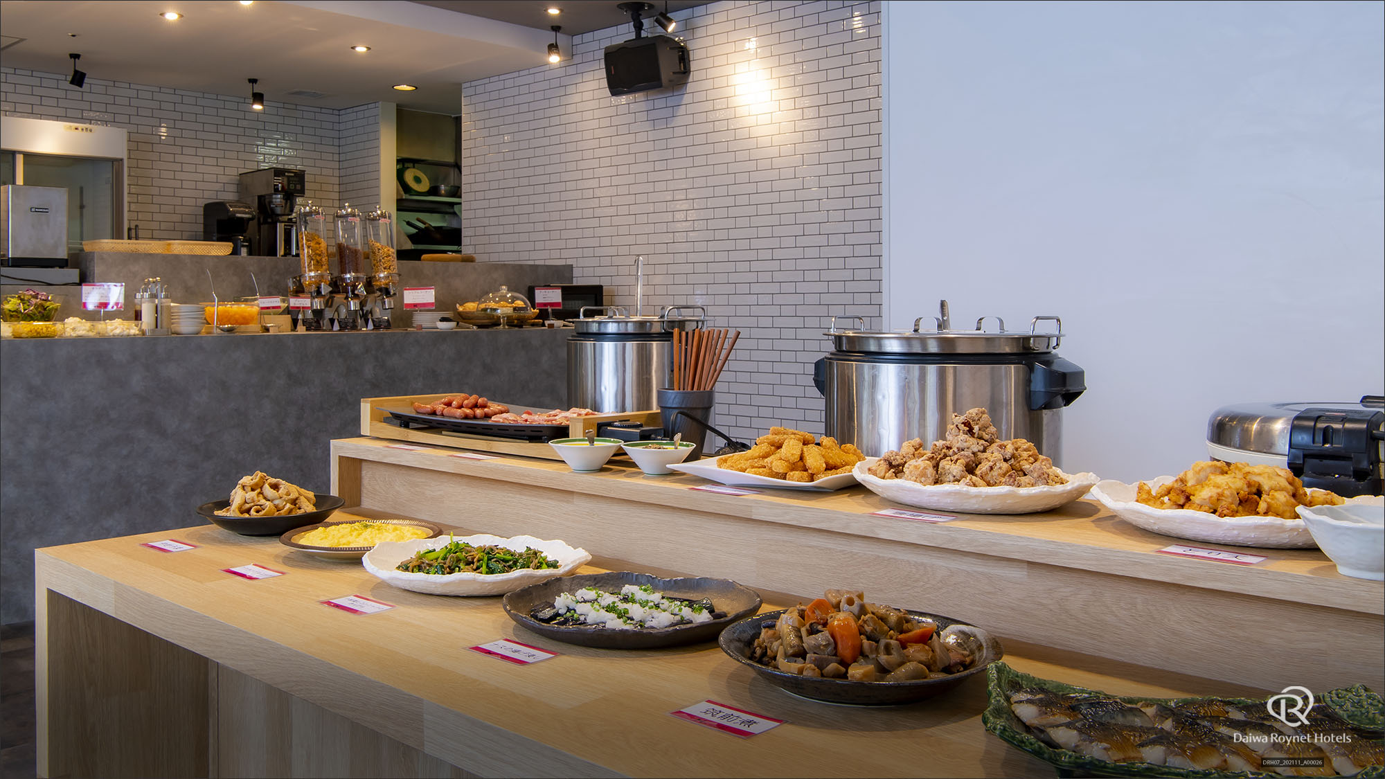 朝食ビュッフェ