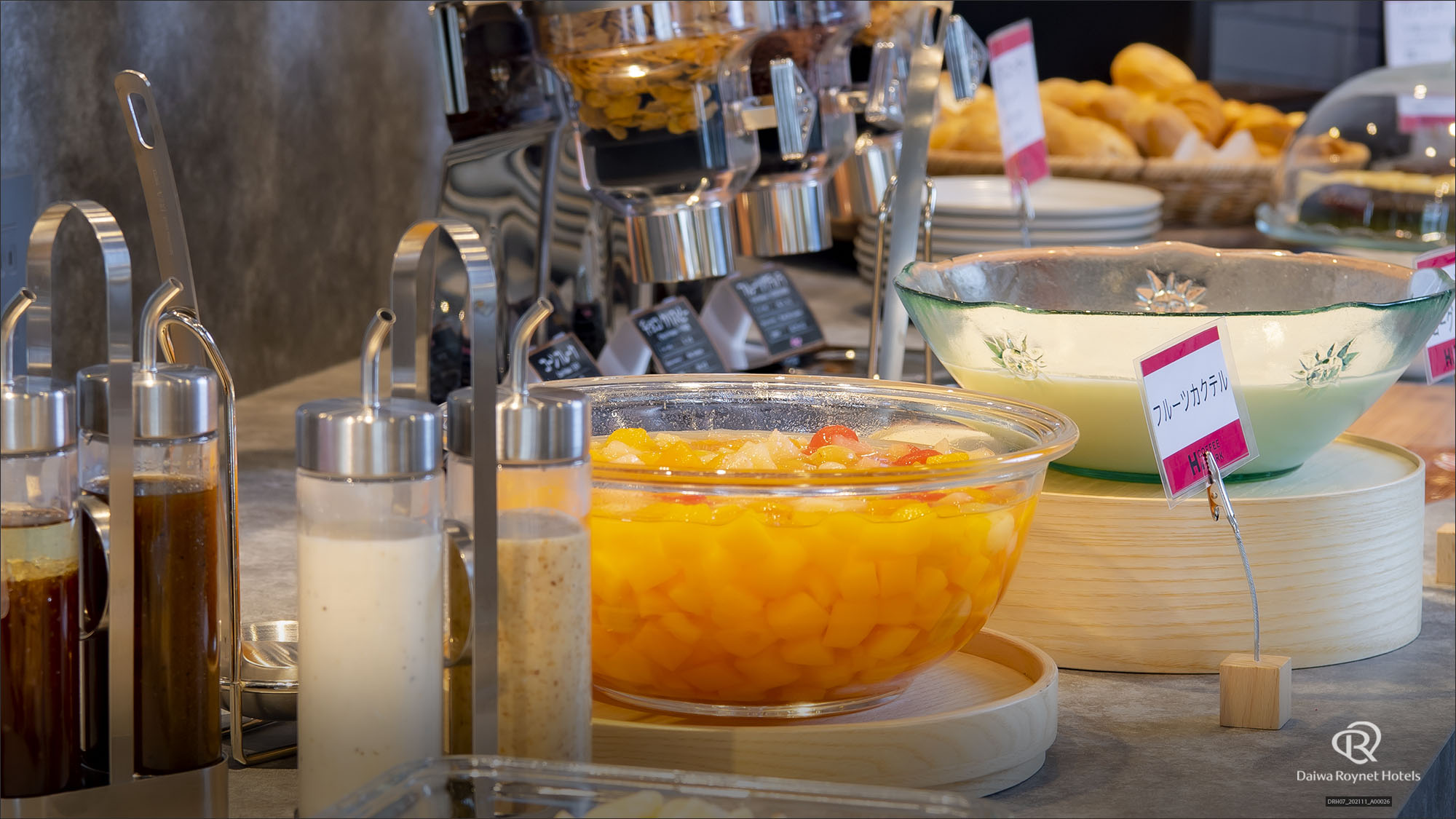 朝食ビュッフェ