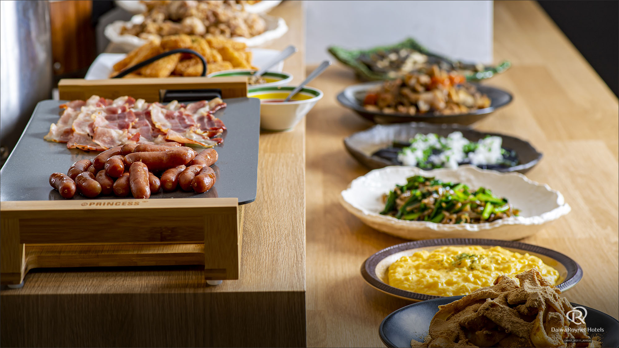 朝食ビュッフェ