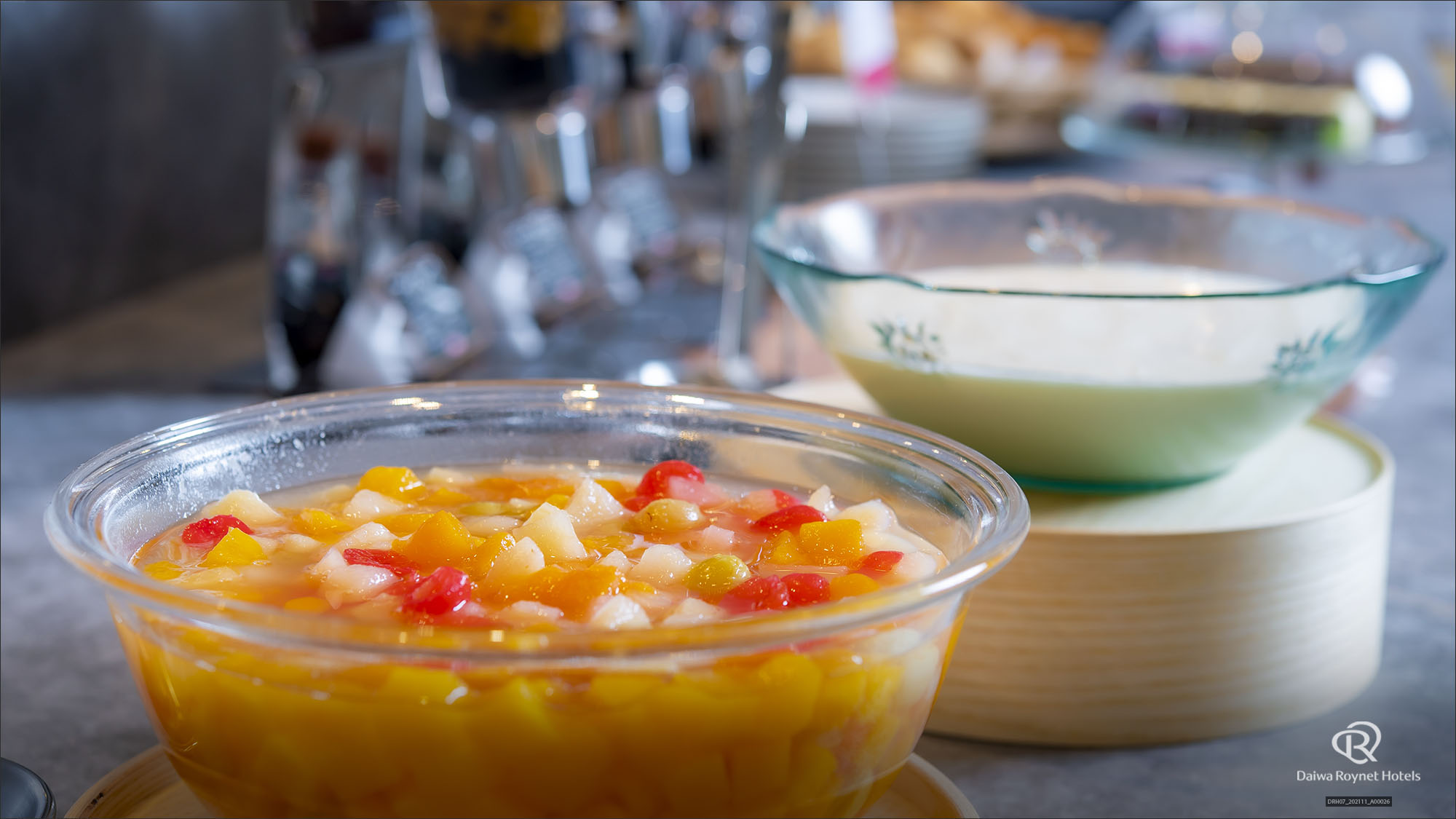 朝食ビュッフェ