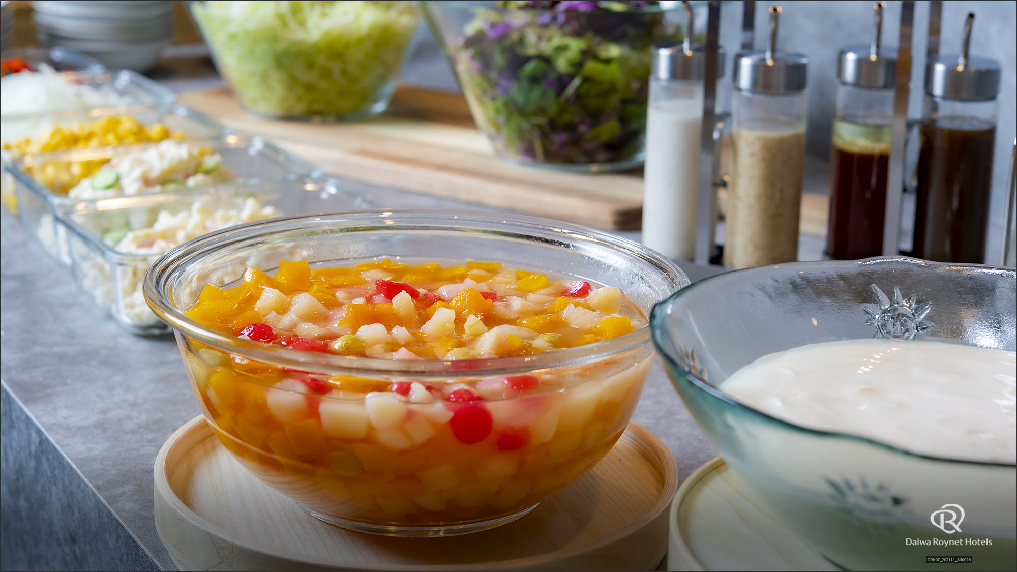 朝食ビュッフェ