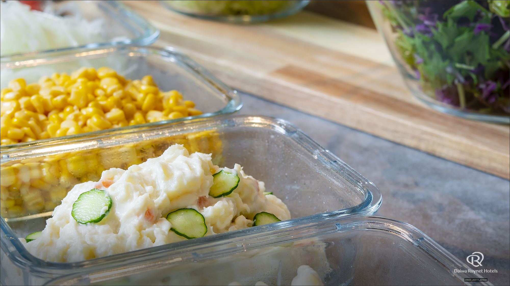 朝食ビュッフェ