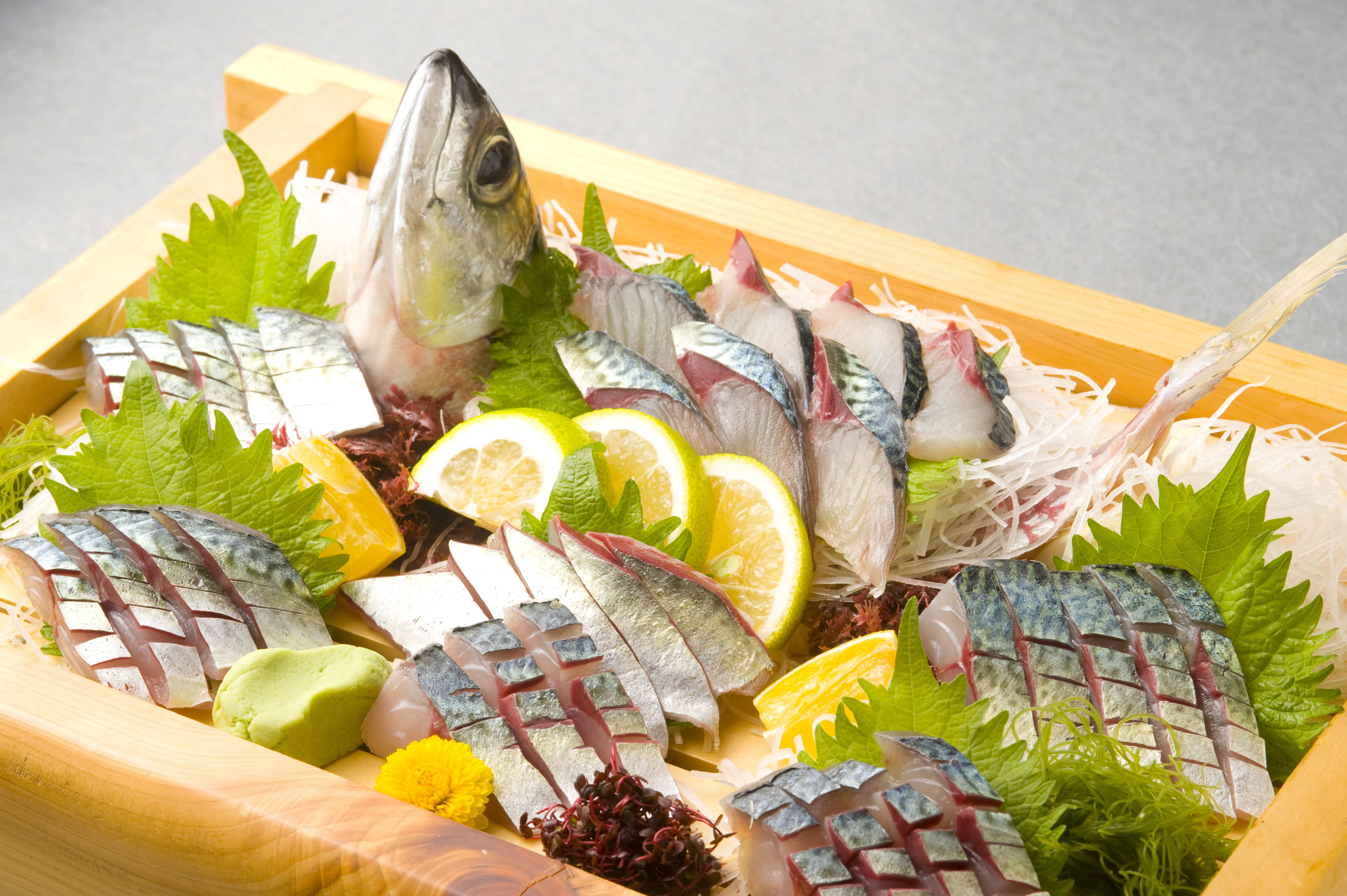 関さばのお造りイメージ