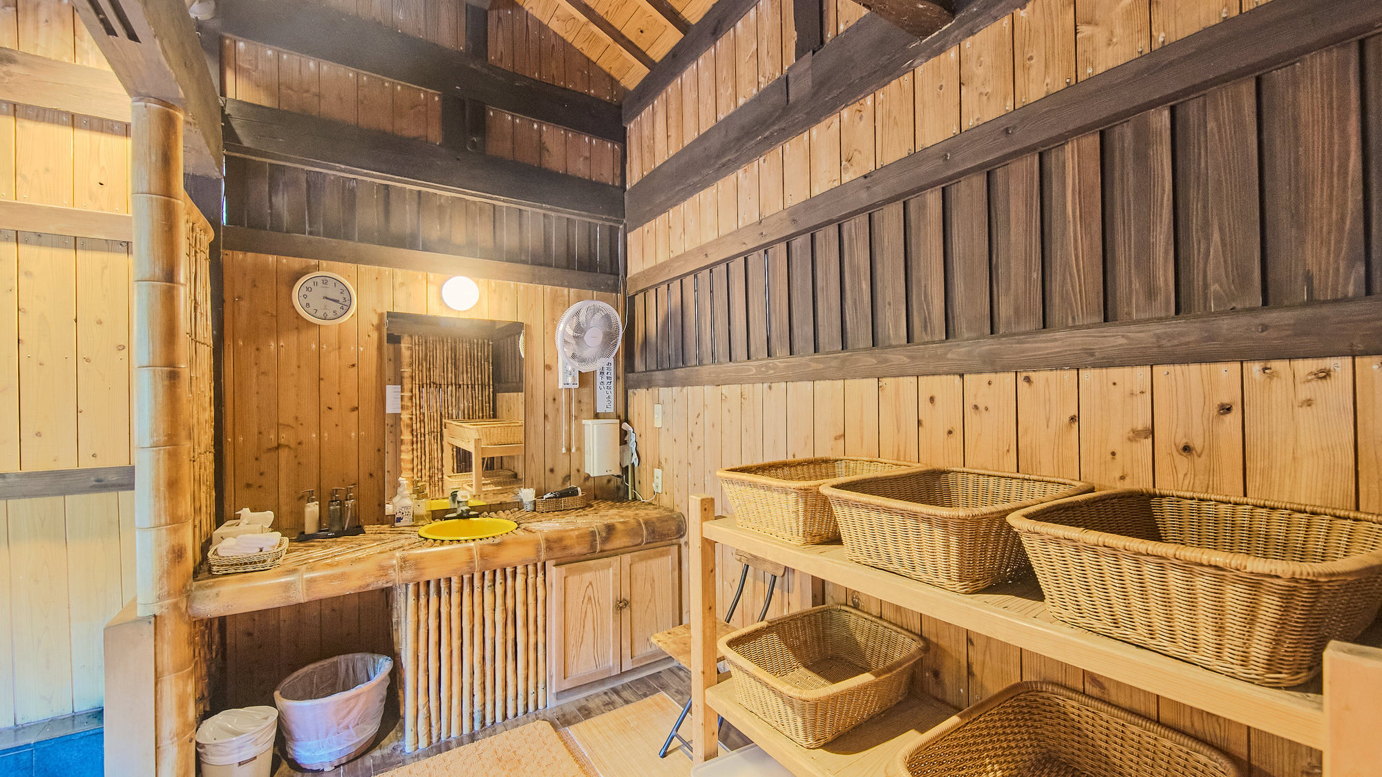 【設備】脱衣所