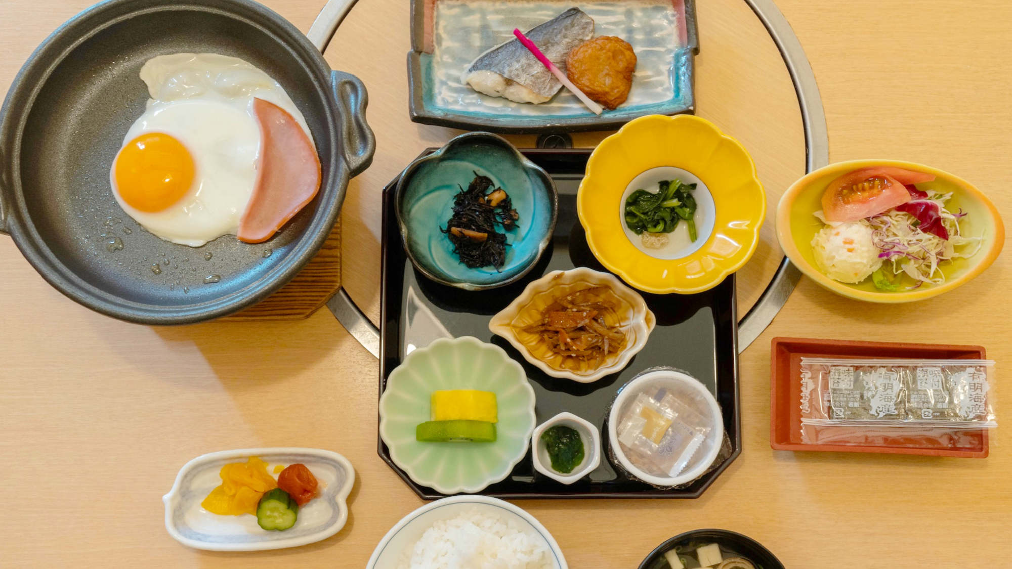 【朝食】郷土の味にこだわり鹿児島の味をぎゅっと詰め込んだおかずの品々