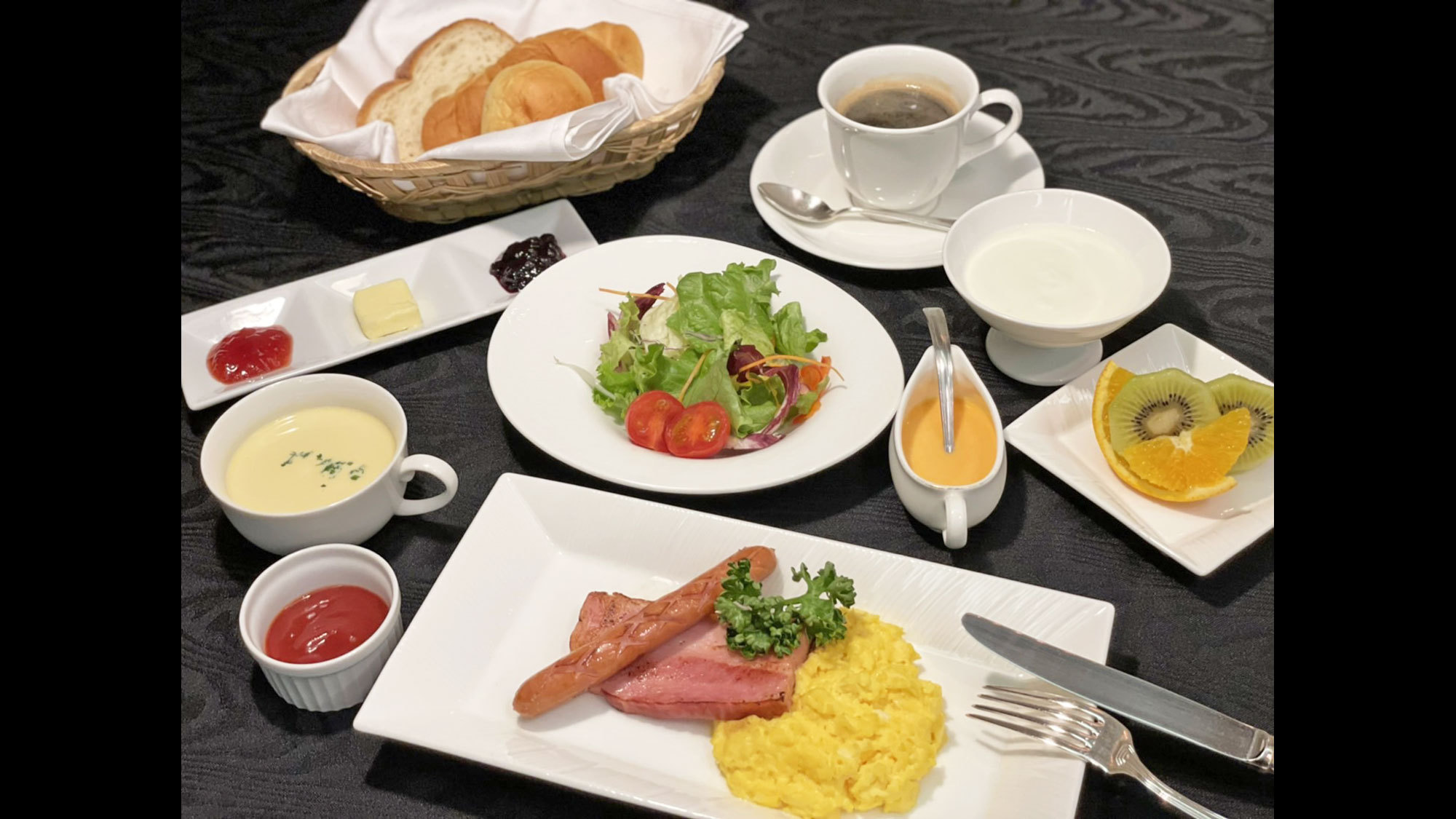 【朝食付】自慢の朝食を食べて、元気にお出かけ◎