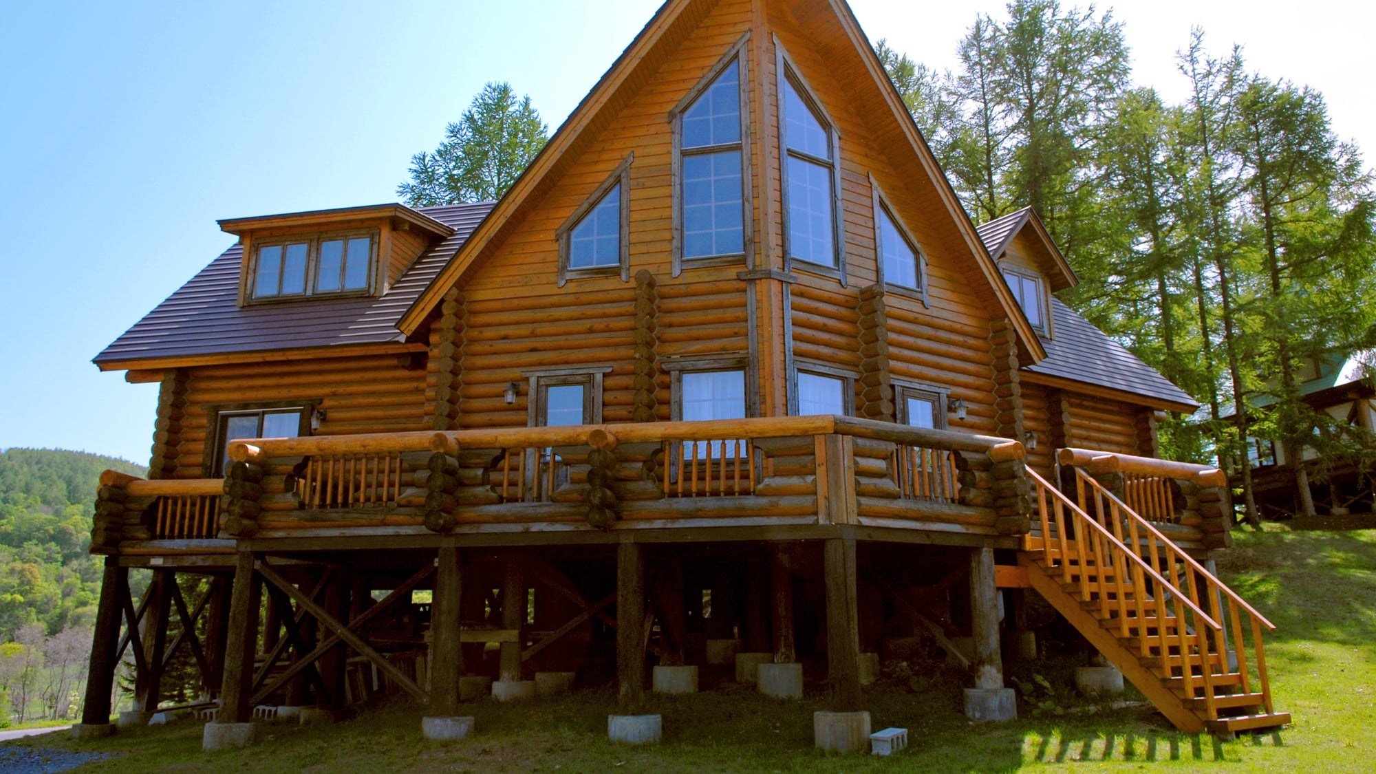 【ログハウス】TYPE-D※外観イメージ