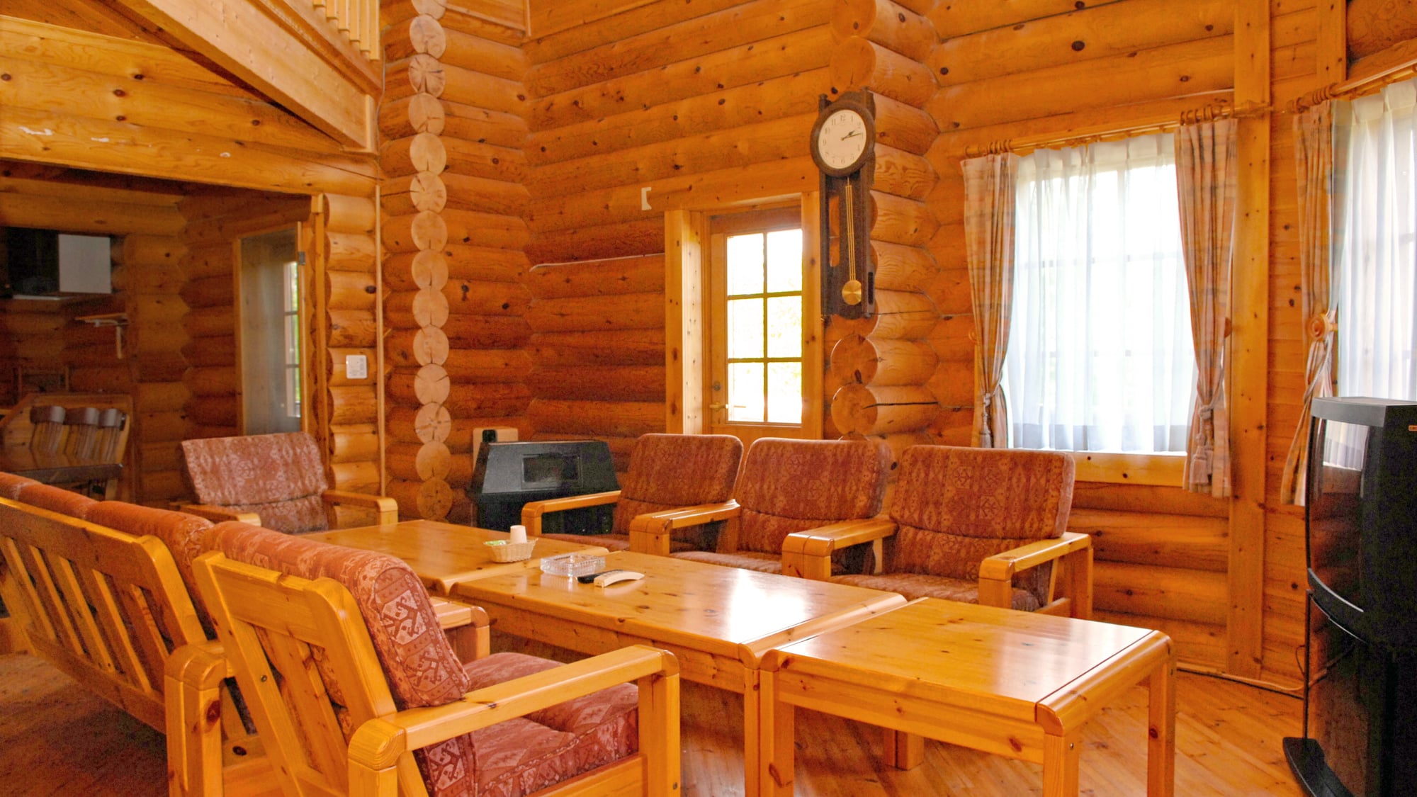 【ログハウス】TYPE-D※リビングルームイメージ