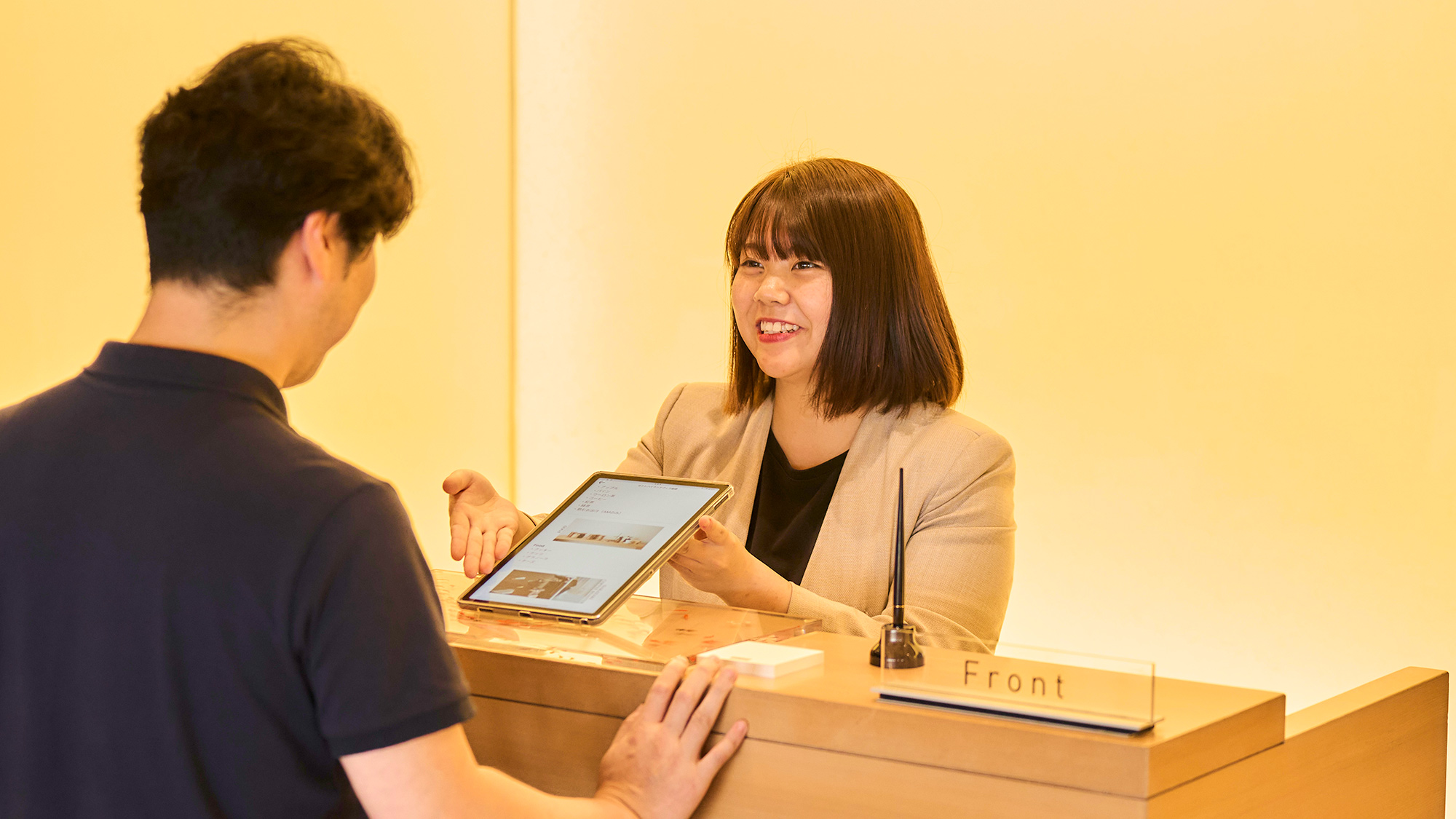 ・【チェックインカウンター】ご質問やお困りごとがございましたらお気軽にどうぞ