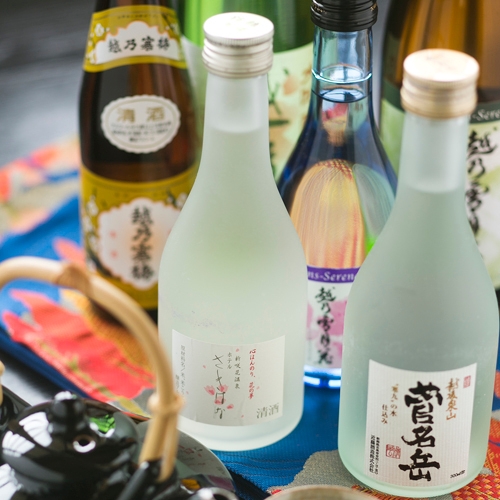 ◆お馬パカパカ◆新潟競馬へようこそ☆の季節の薫りを楽しむ旬彩料理♪＋地酒呑み比べ♪