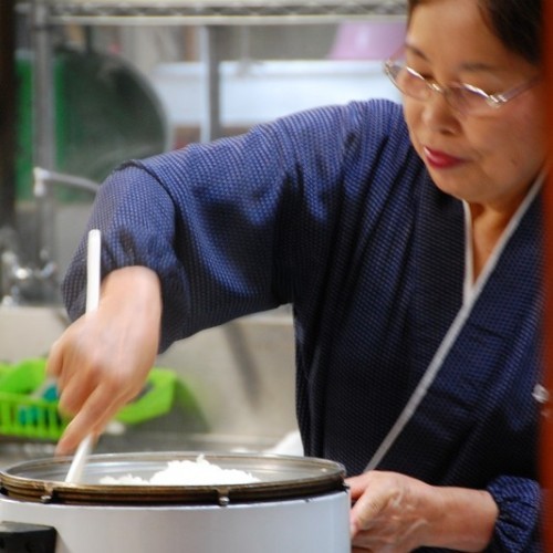 [Homemade rice cooked by a rice hermit]