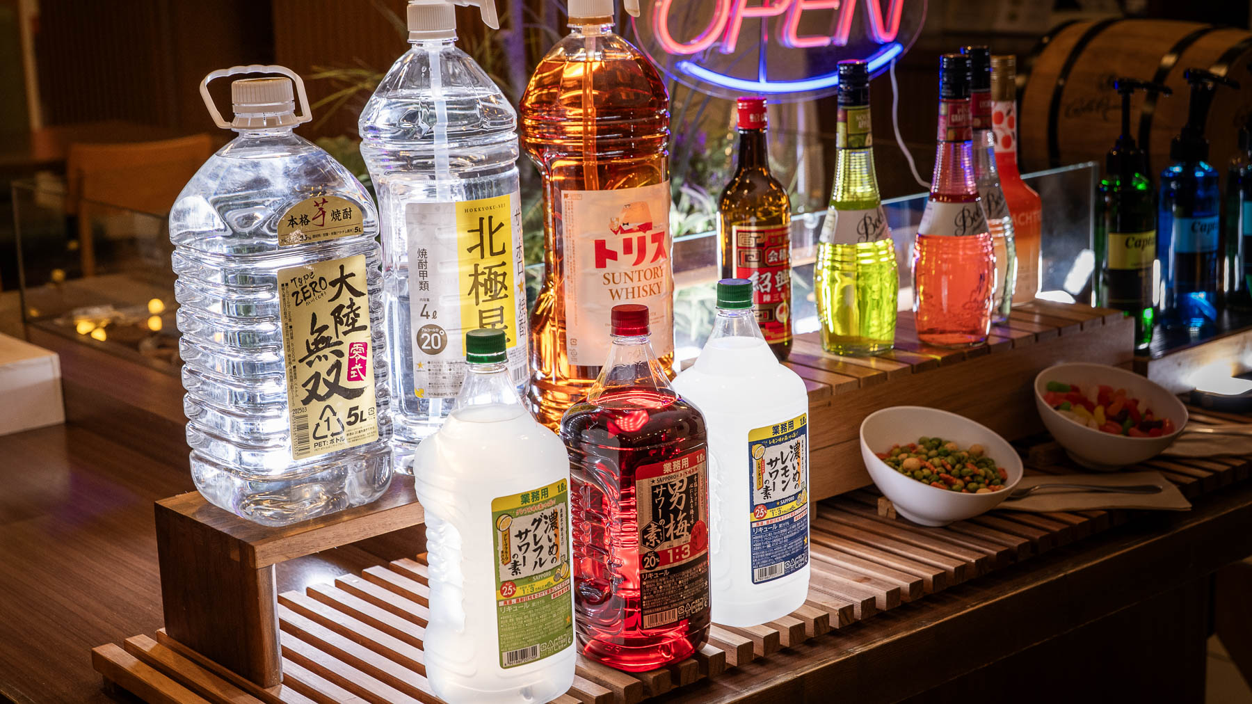 お酒の種類は変更となる場合がございます