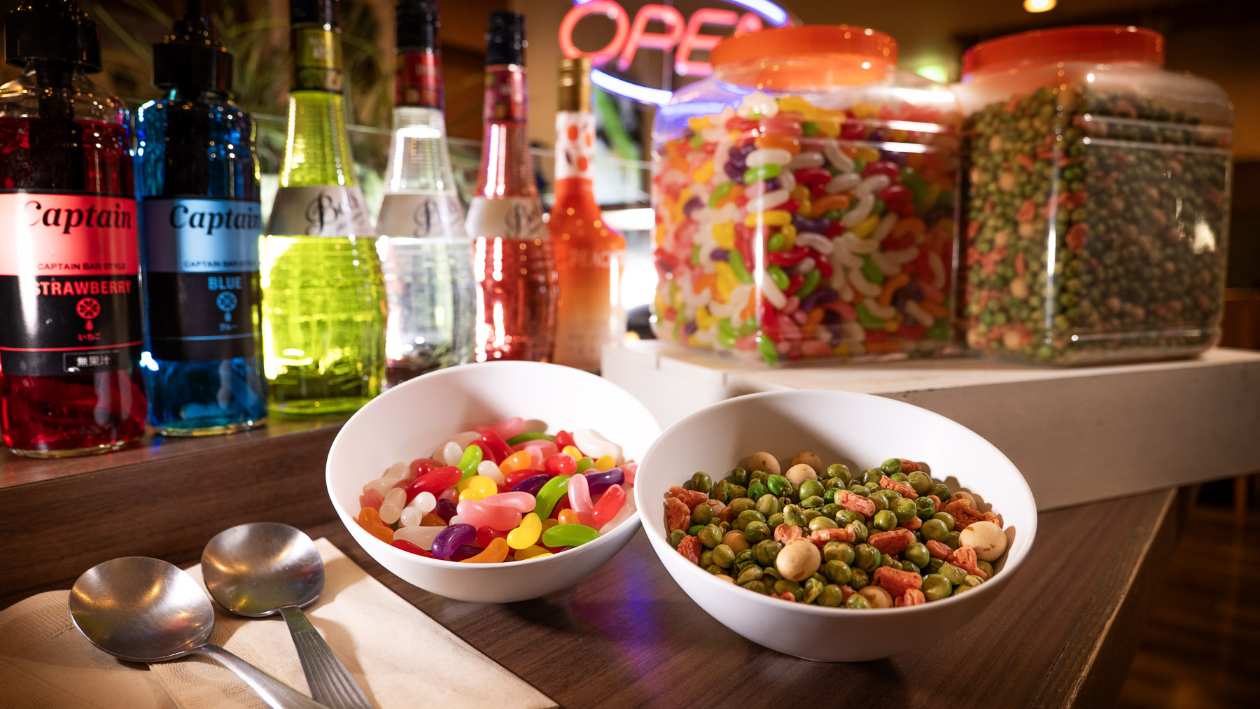 うれしいスナックもご用意しております