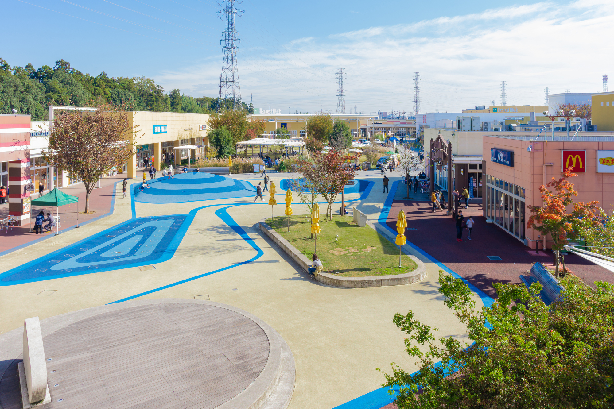 【当館から車で5分】おやまゆうえんハーヴェストウォーク