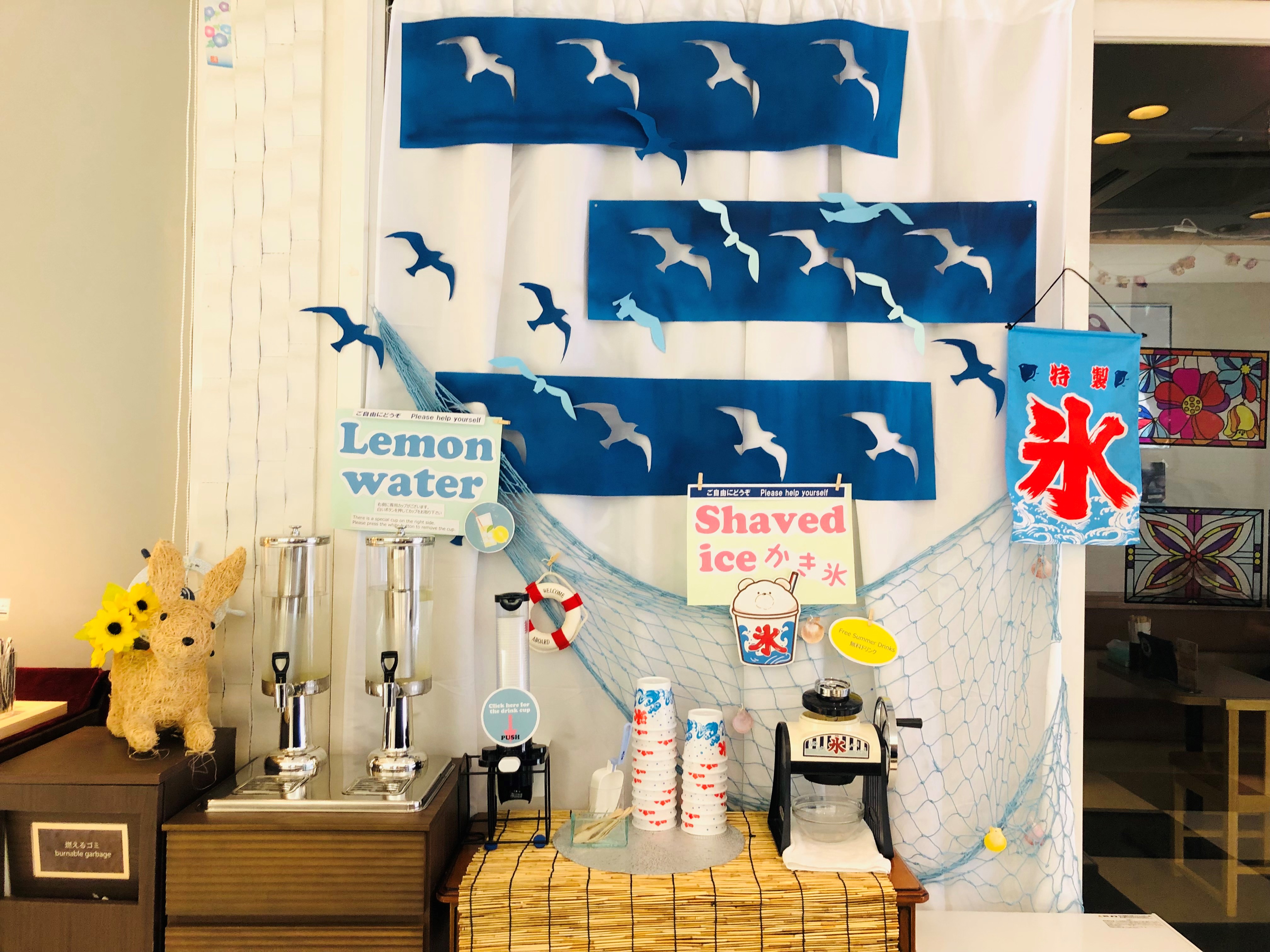 季節に合わせた店内装飾【7月】