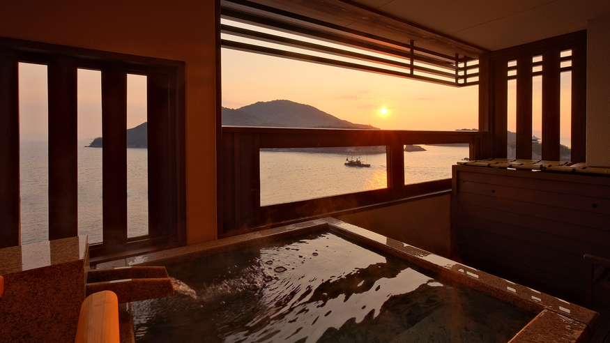 【本館‐露天風呂付客室】