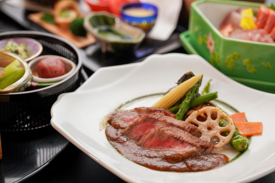 2025夏　厳選会席(米沢牛サーロインステーキ)