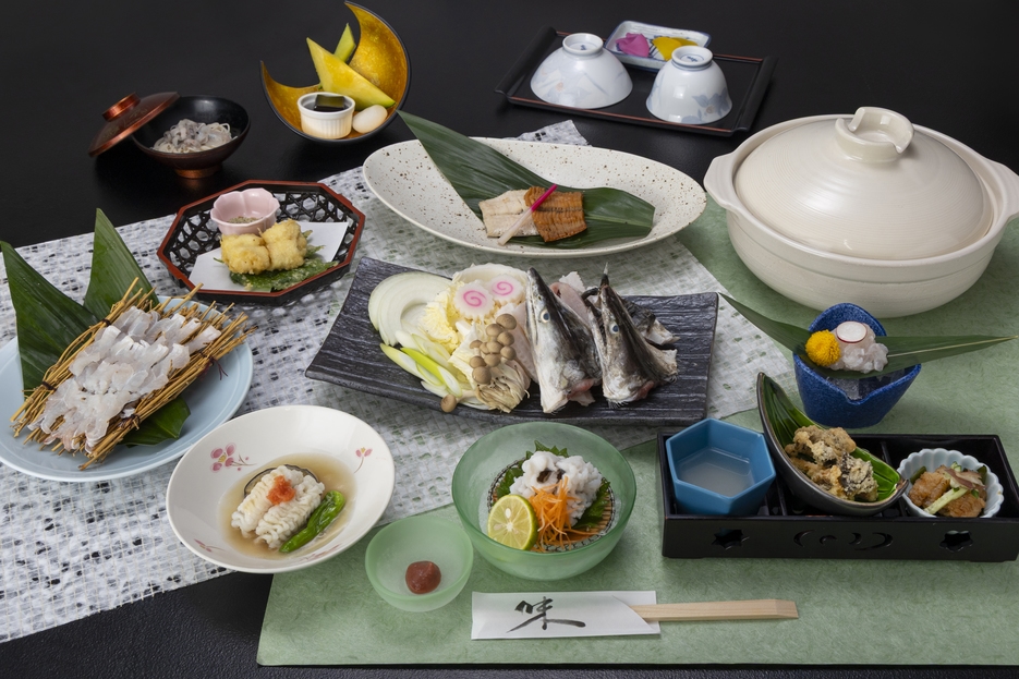 ＜一人旅歓迎＞【鱧御膳】夏の高級魚『鱧』を堪能する！篠島の夏の贅沢！【お子様付き添い歓迎！】