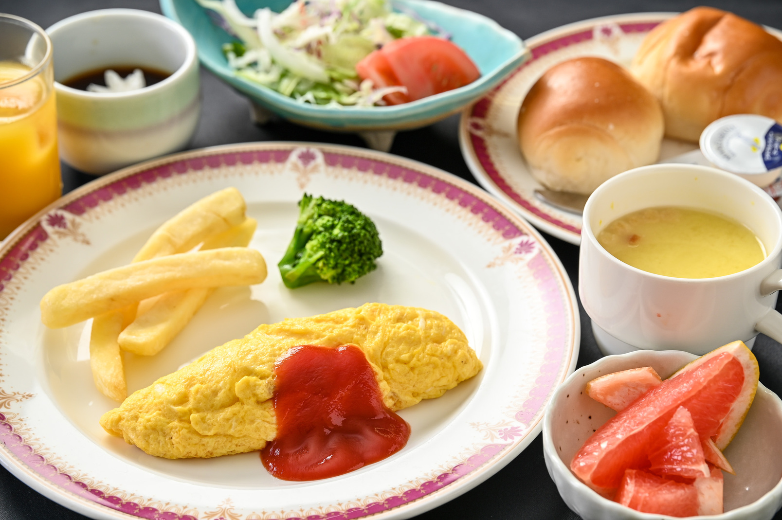 【朝食はしっかり食べるんだプラン】和食、洋食お好きな方をご用意いたします♪