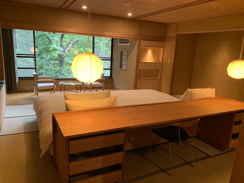 扉温泉 明神館(部屋(ベッドルーム))