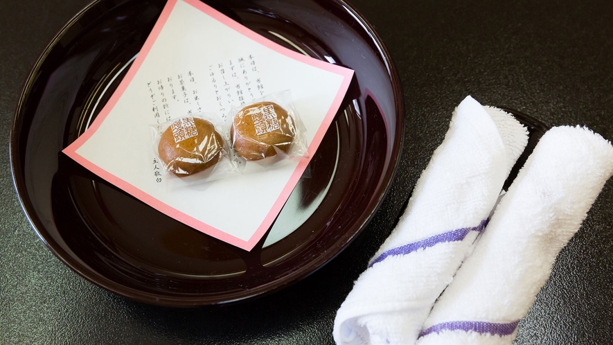 ・【客室】お茶菓子　一例
