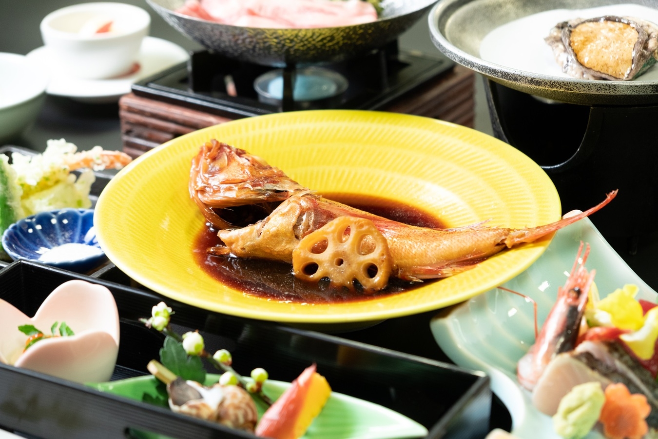平日限定！無料で国産牛ミニステーキがついてくるプラン／1泊2食 季節の和食膳