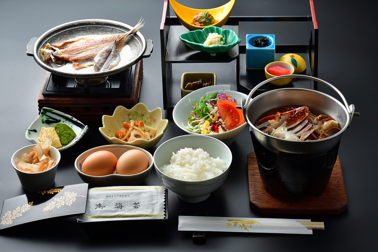 朝食に名古屋コーチンＴＫＧ付1泊2食【夕食は創作会席料理】天空露天風呂リニューアルオープン！