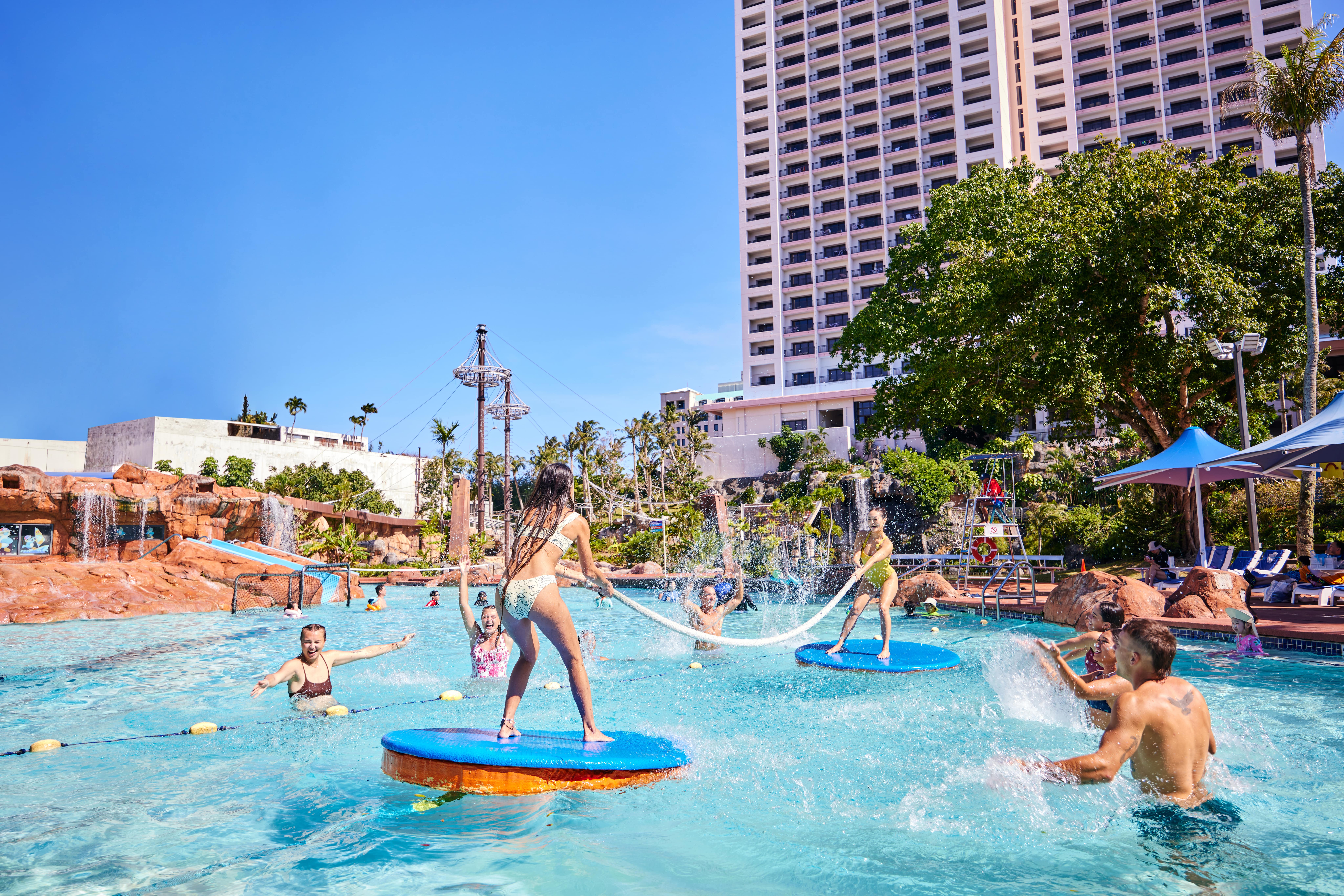 ウォーターパークで遊べるゲーム