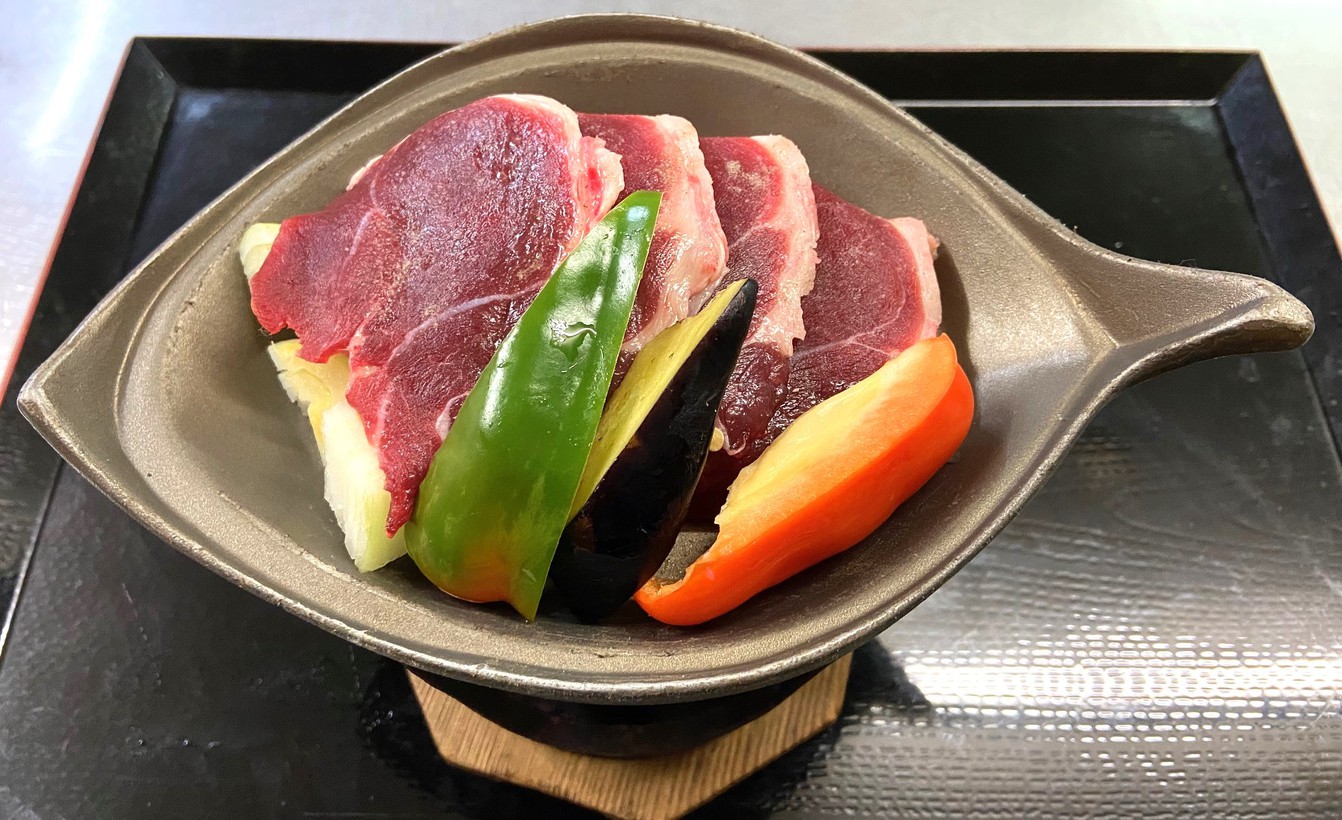 いのしし肉（信州・戸隠産）ジビエ宿泊プラン