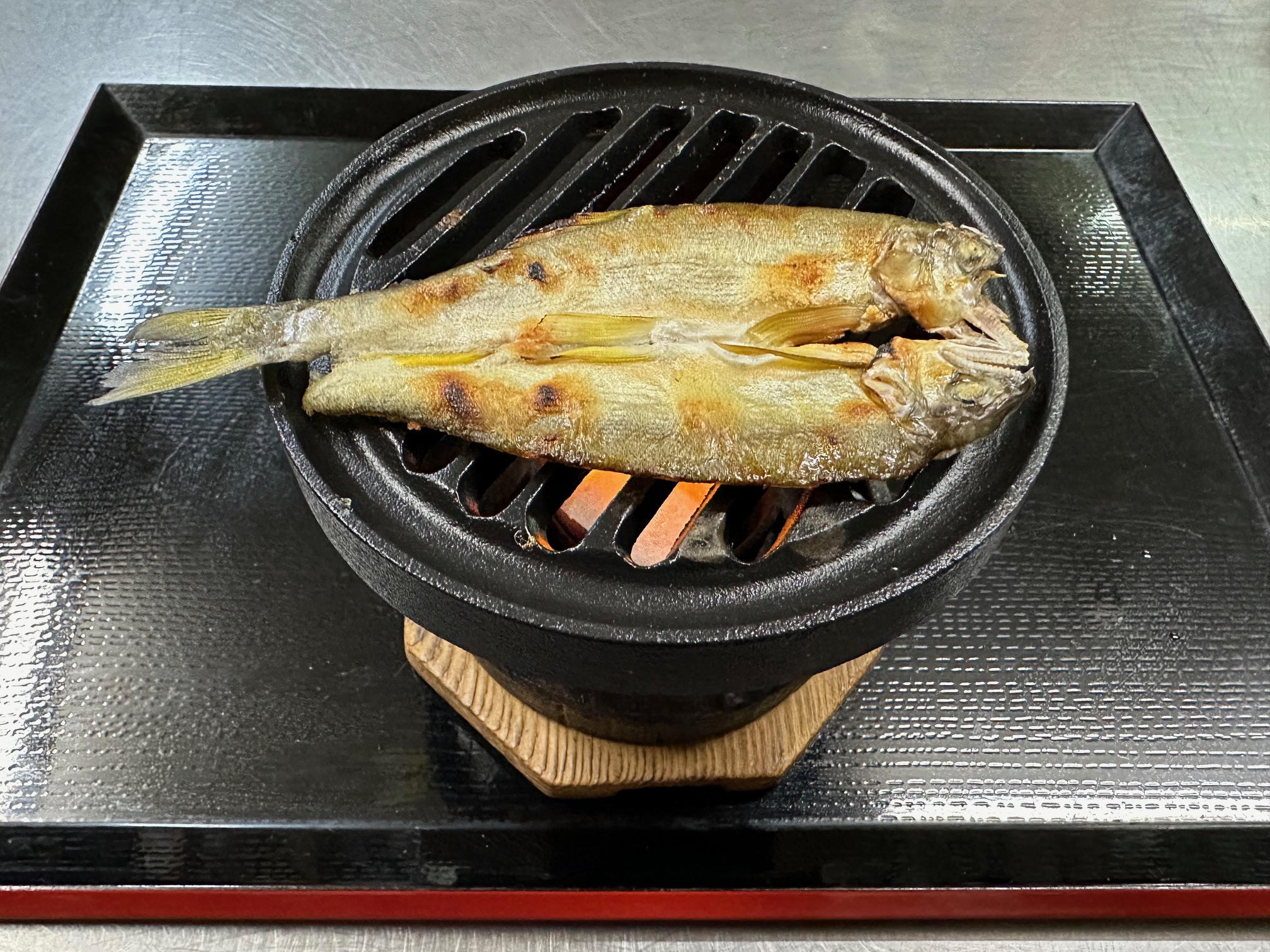 鮎の一夜干し「あぶり焼き」