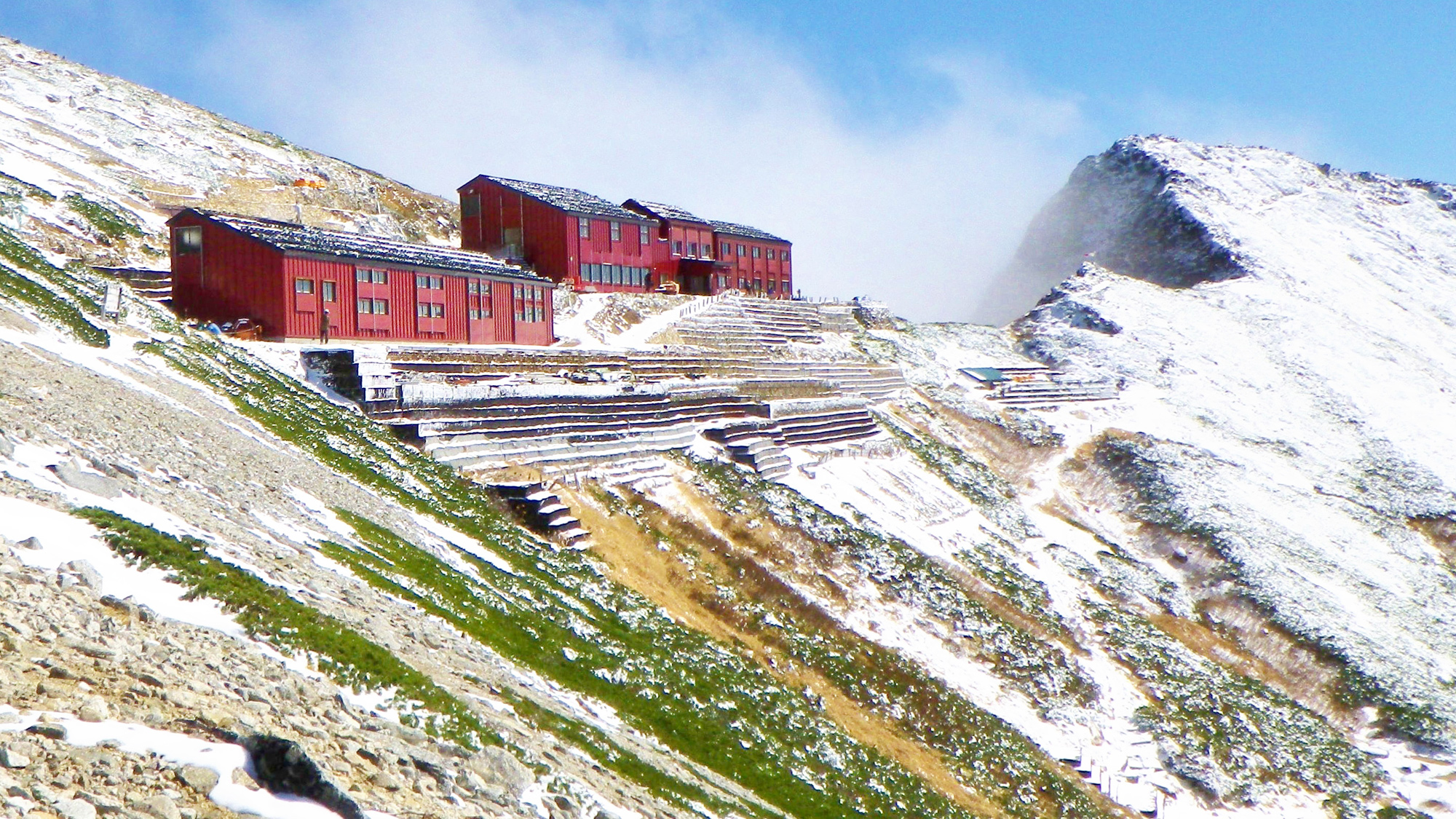 【唐松岳頂上山荘】