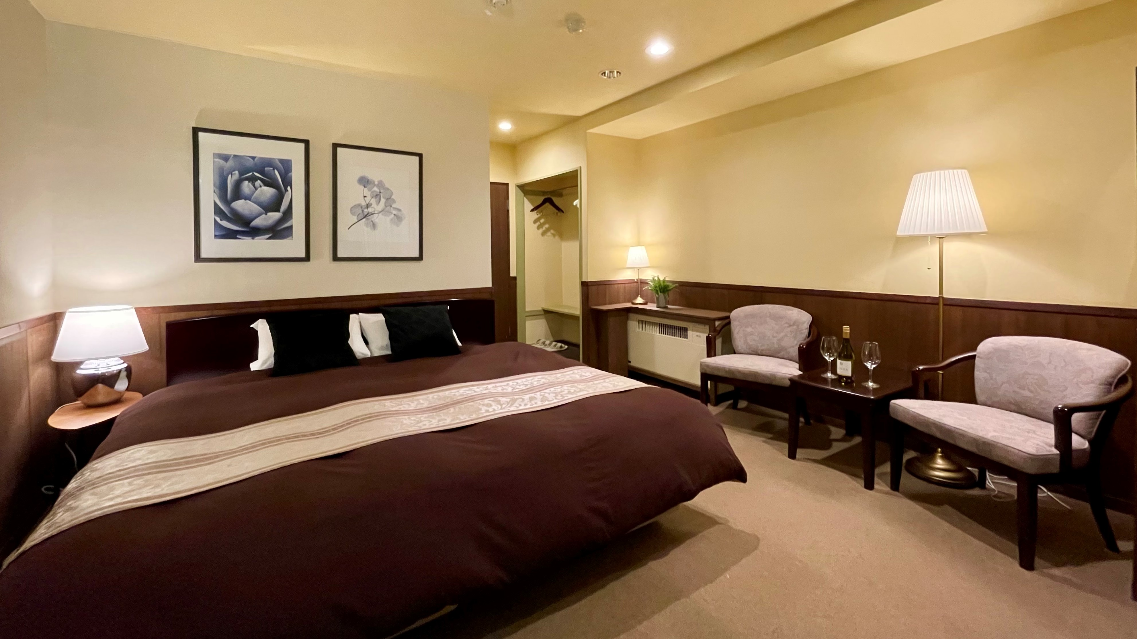 【スタンダードCルーム】スタンダードキングダブルCルーム一例