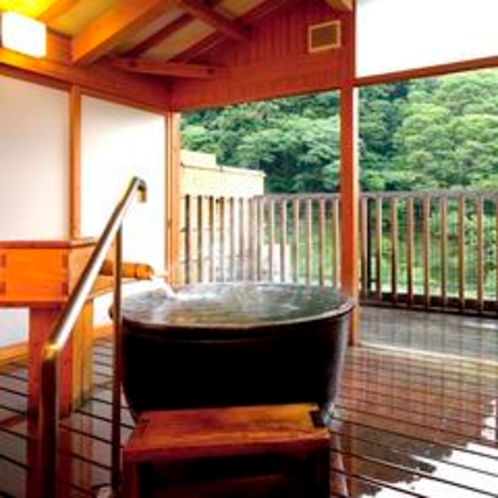 貸切風呂-招月-■SHOU-GETSU■窓を開けると渓谷■当日先着順