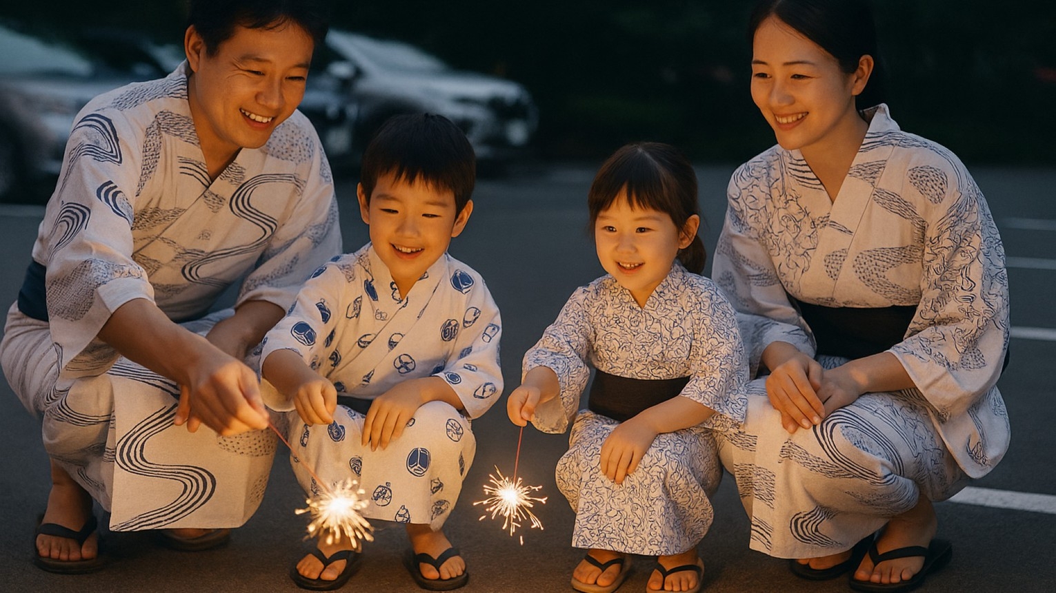 【家族旅行応援】夏休み！パパママ楽しいよ♪お子様に花火プレゼント特典付＼（^0^）／