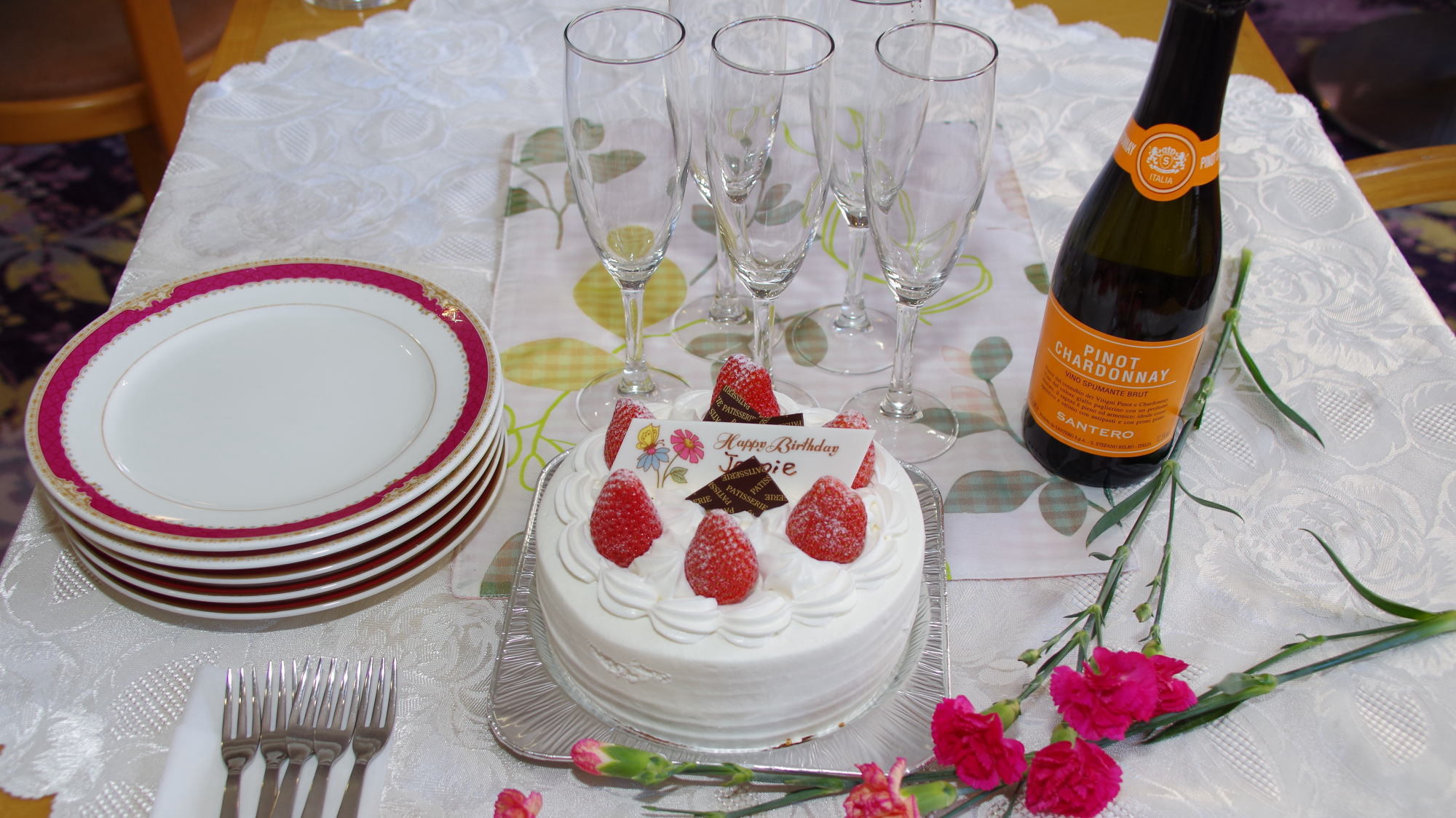 記念日プラン♪ケーキ＆スパークリングワインで祝い☆特典付きプラン♪