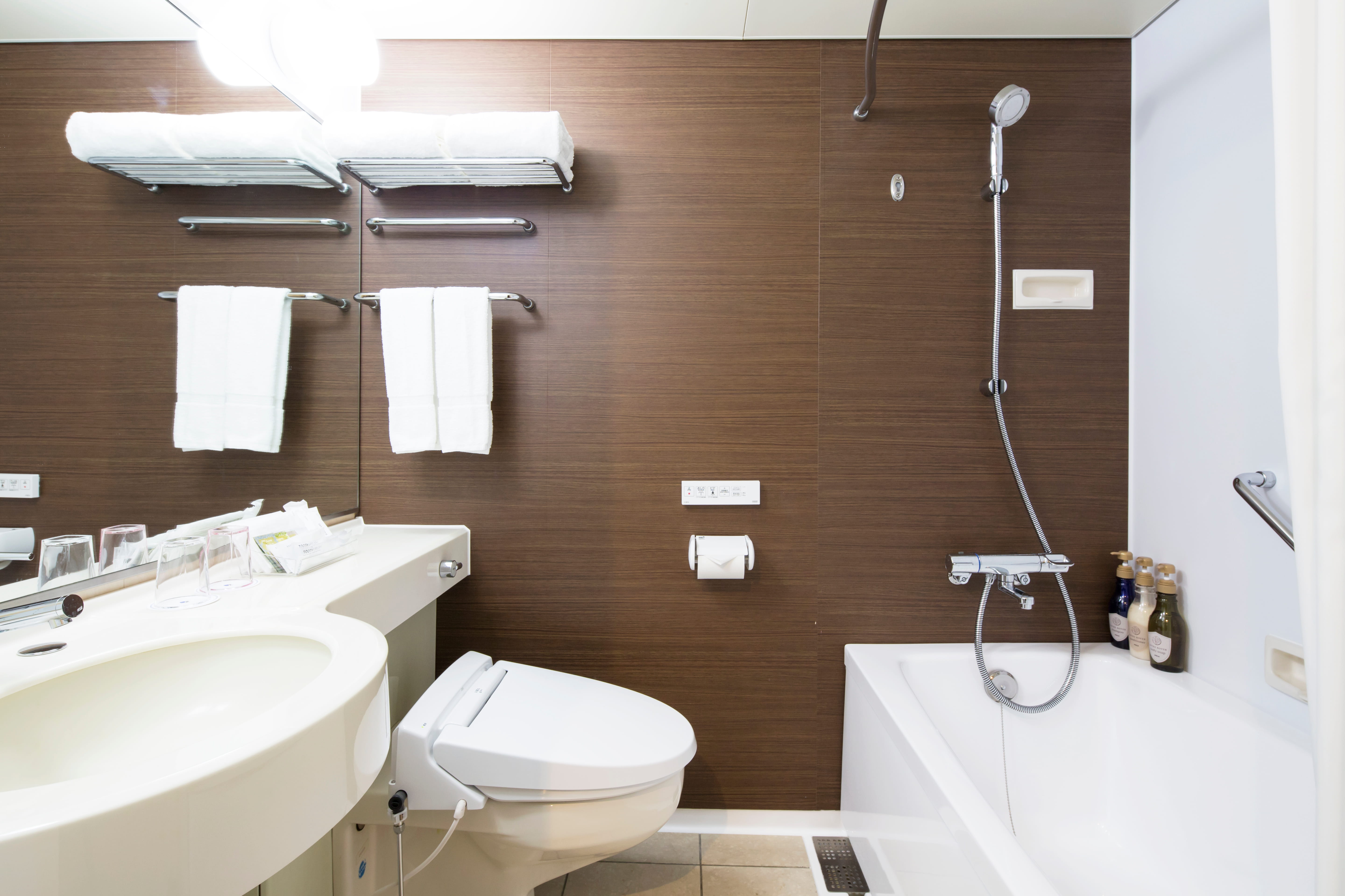 全室ユニットバスのご用意でございます