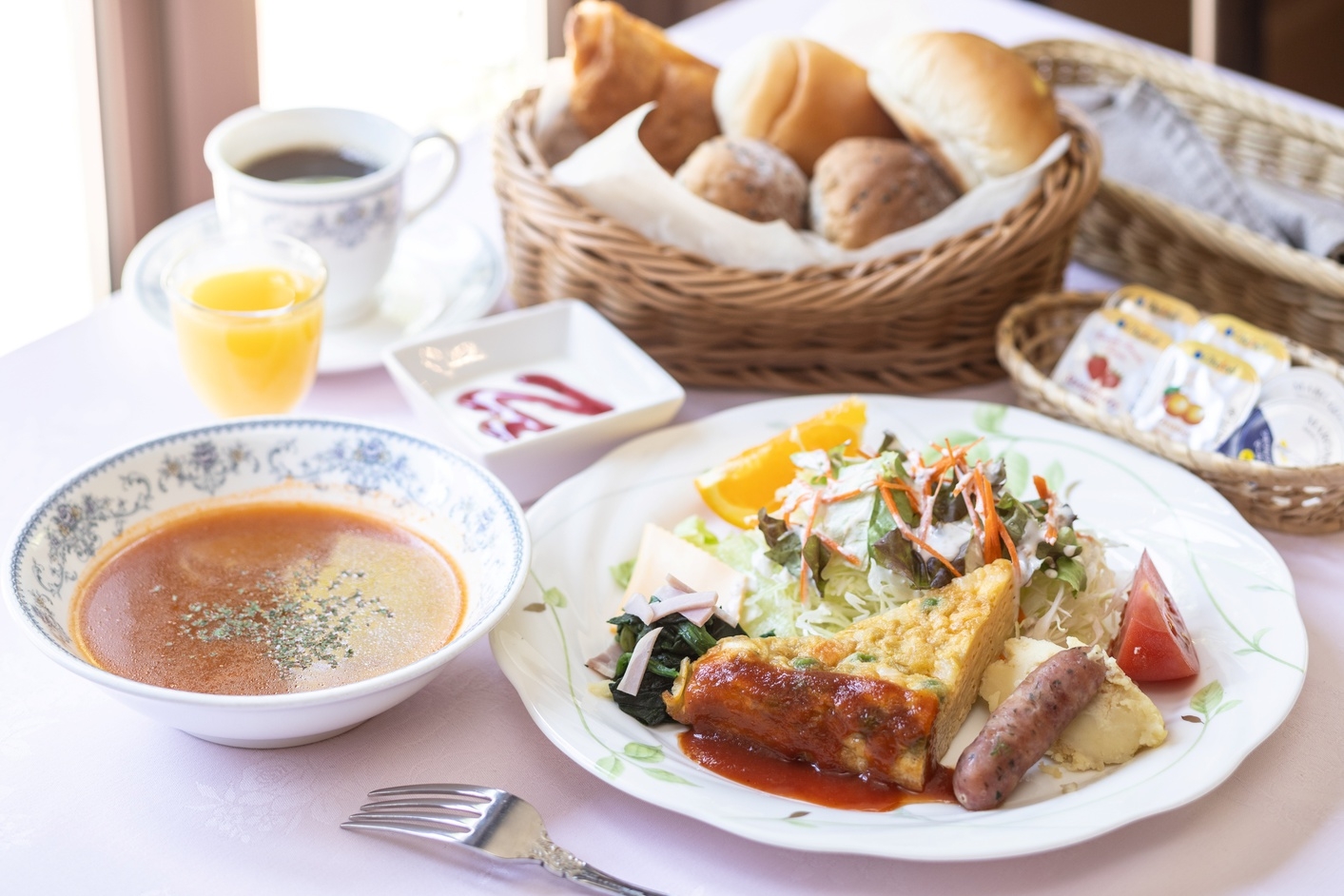  【新メニュー】サクサク食感★特製ビーフパイ＆真鯛のポワレプラン♪5つの貸切風呂を24H何度でも♪