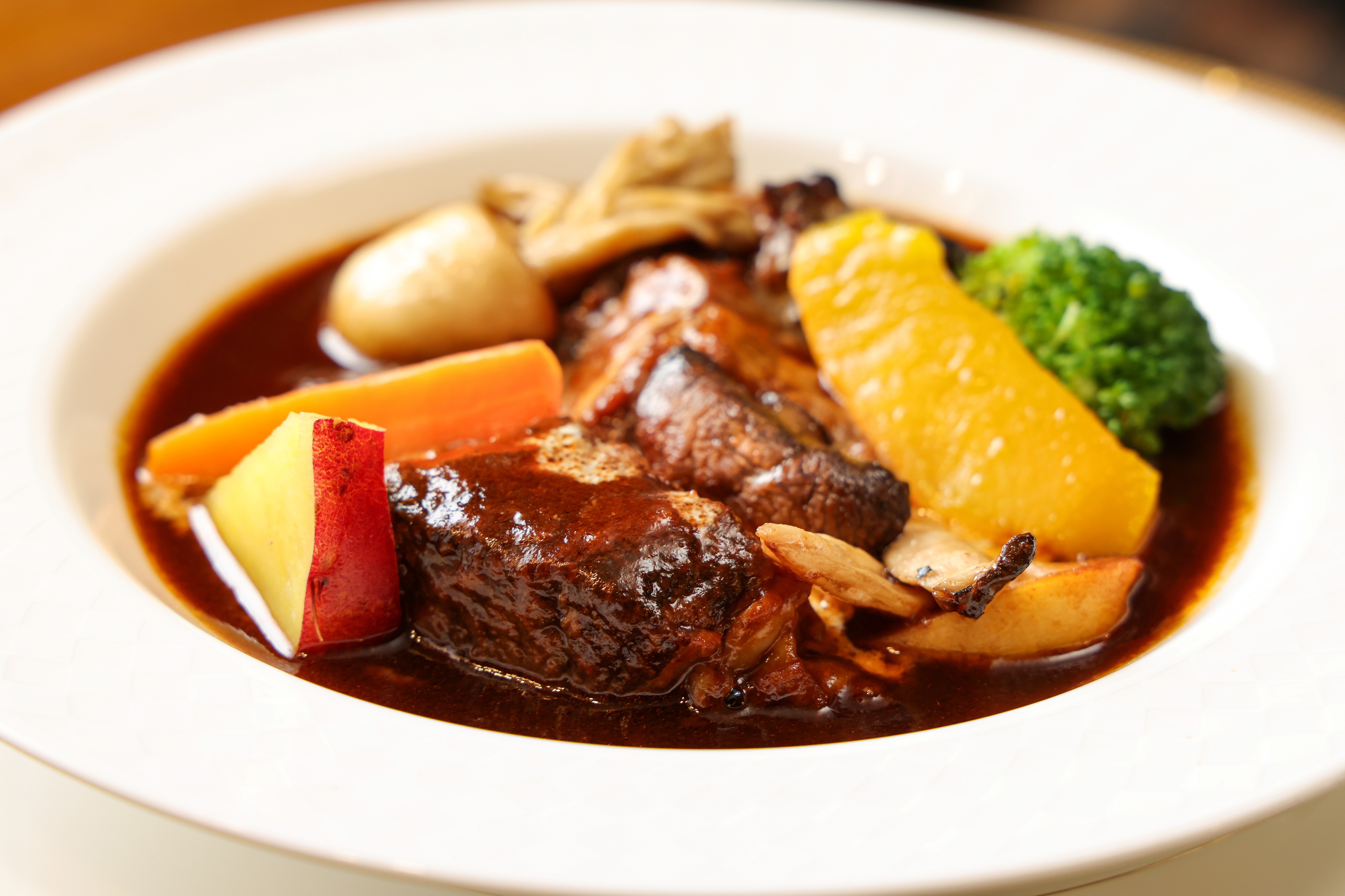 冬の人気メニュー　ビーフシチュー