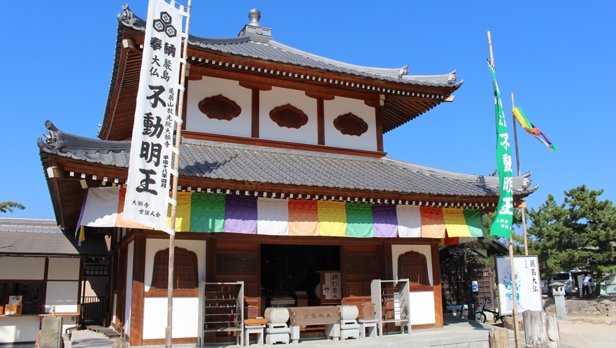  日本三大弁財天『大願寺』は厳島神社出口から徒歩10秒で着くパワースポット（^^）