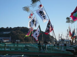 10月12日おんべ鯛奉納船