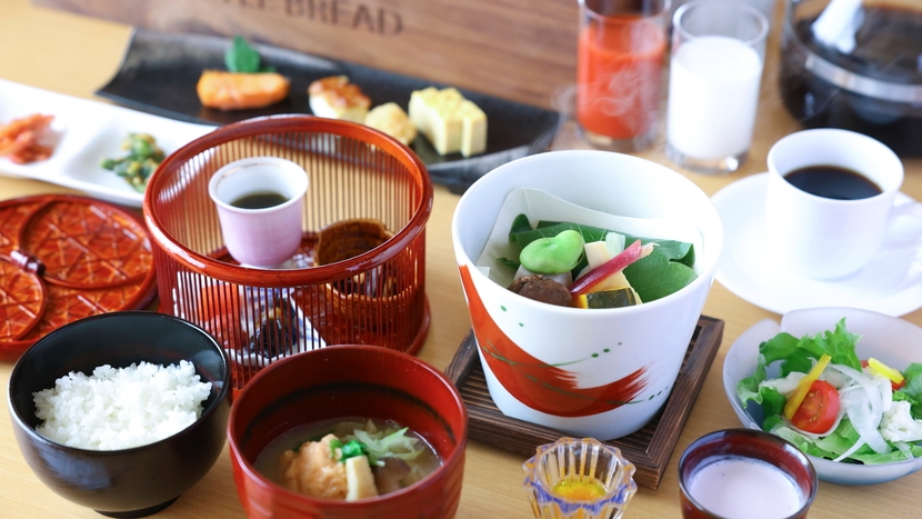 【1泊朝食プラン】体に優しい玉之湯の朝ごはん　気軽に温泉旅を満喫
