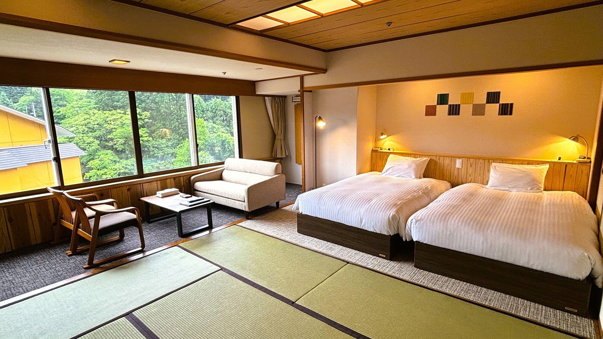 【スタンダード和ベッド】２ベッド◆セパレートバス・トイレ付