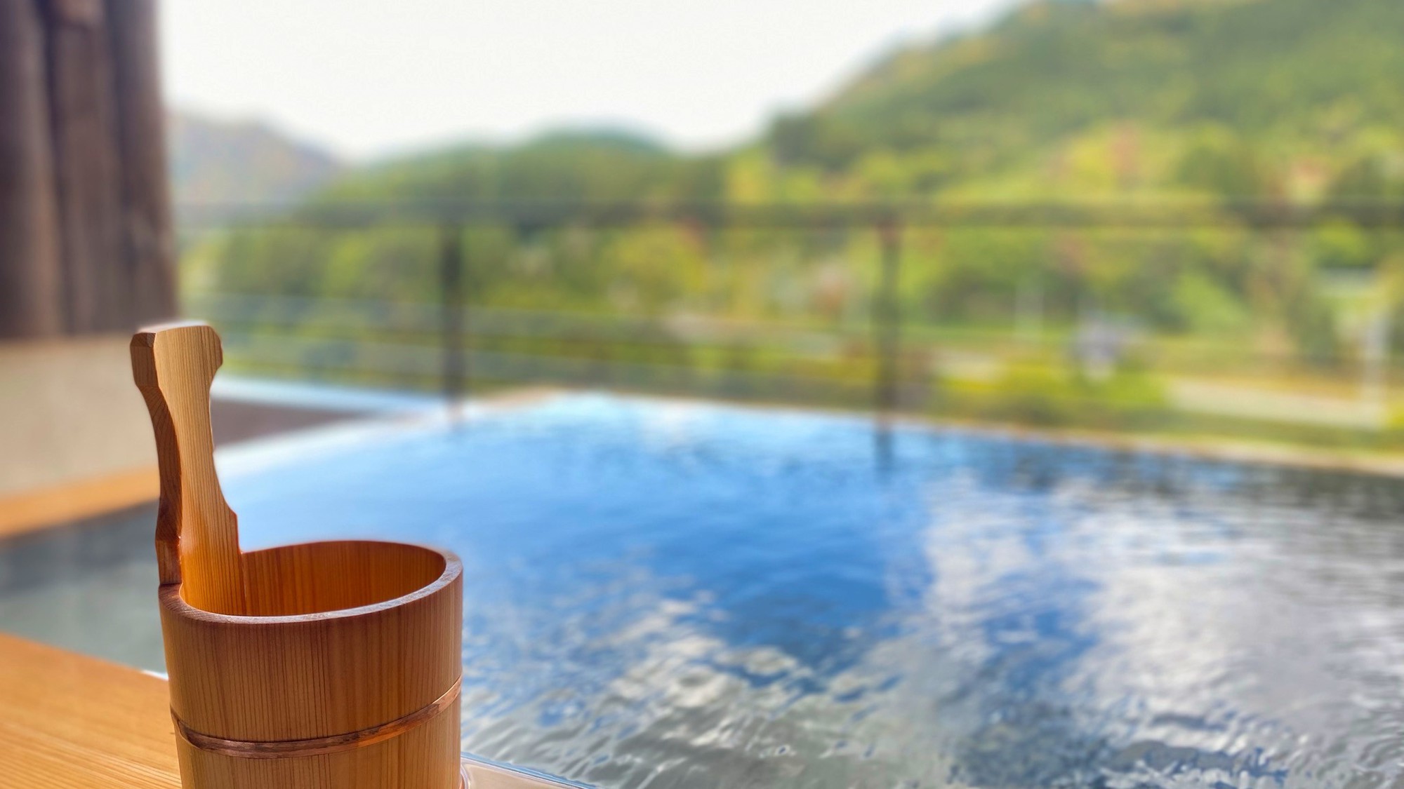 本館11F露天風呂付】プレミアムビュースイート・ツイン／露天風呂