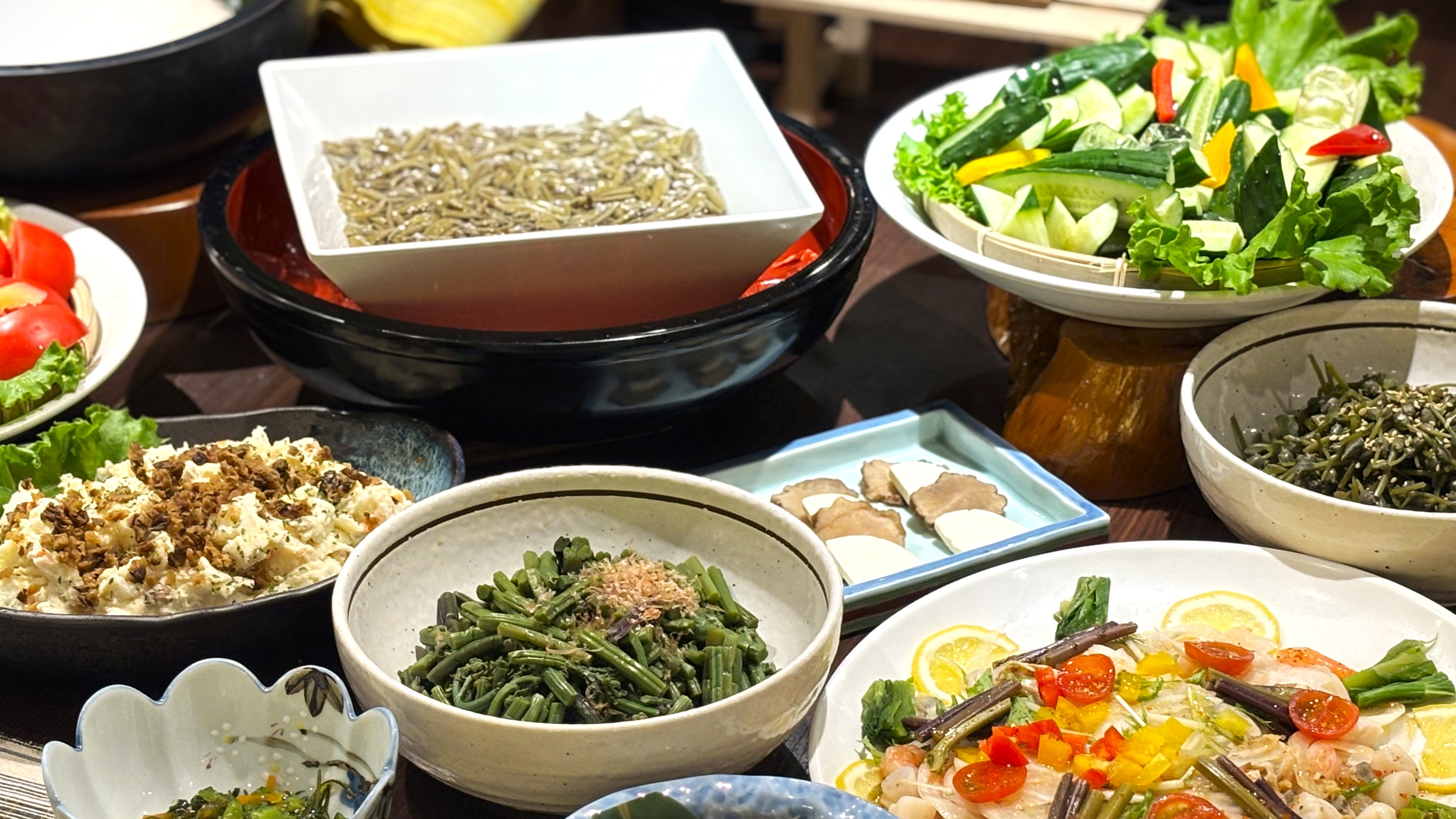 創作郷土料理ビュッフェお料理イメージ