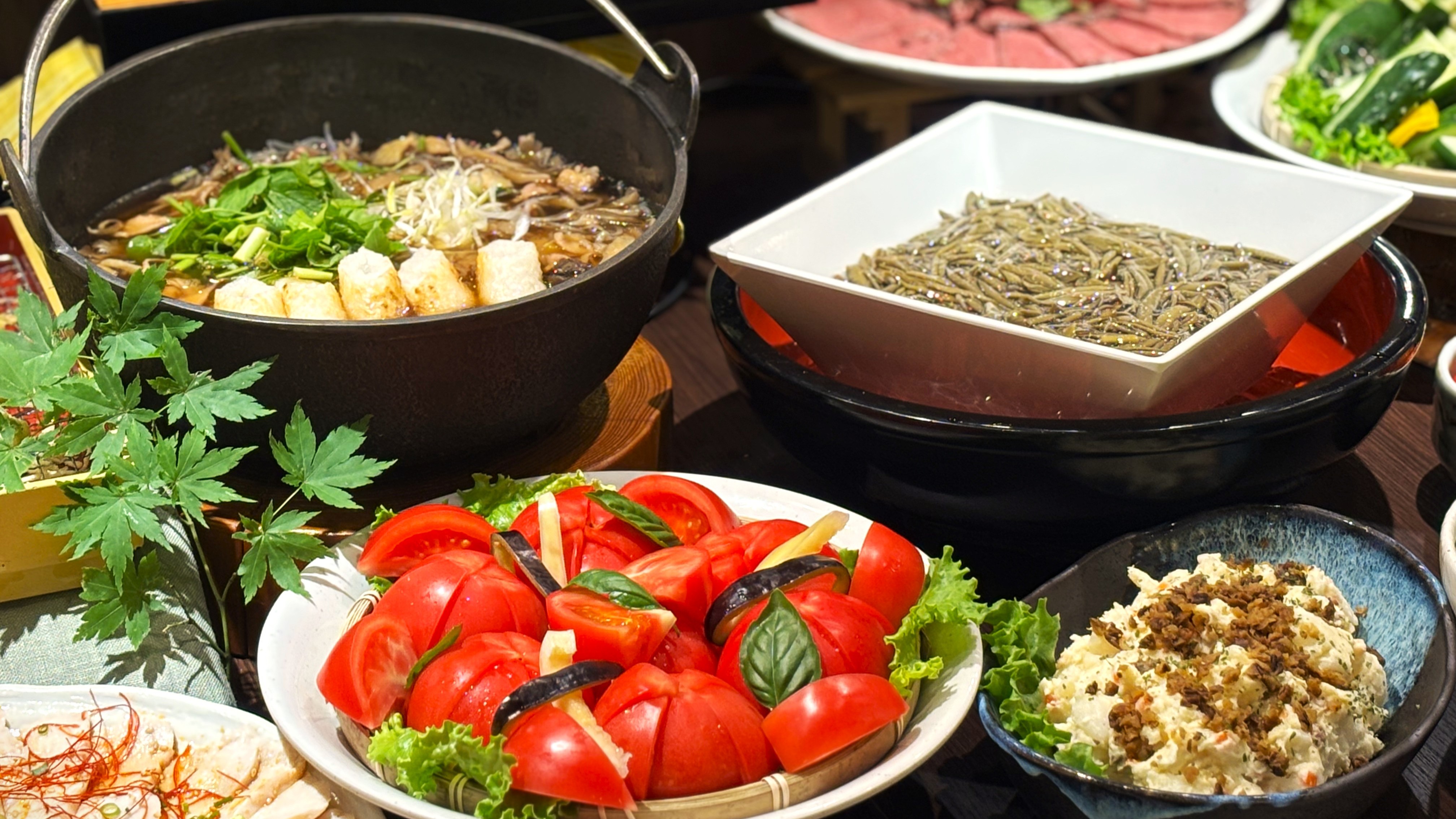 創作郷土料理ビュッフェお料理イメージ