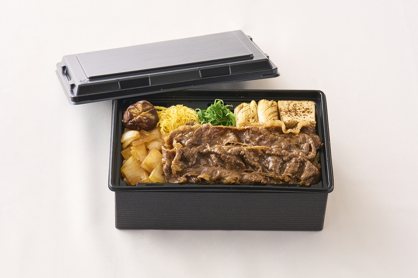 【１泊２食付】お部屋でゆっくりお食事♪「牛すき重弁当」　（夕食弁当・朝食バイキング）