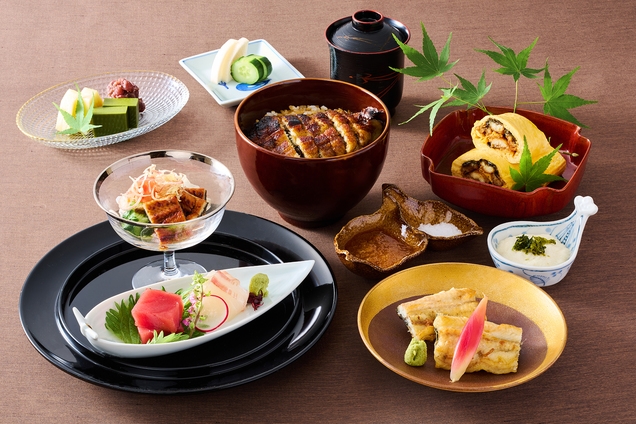 7月8月限定【日本料理あお花】旬会席『鰻彩〜まんさい〜』宿泊プラン （朝食バイキング付き）