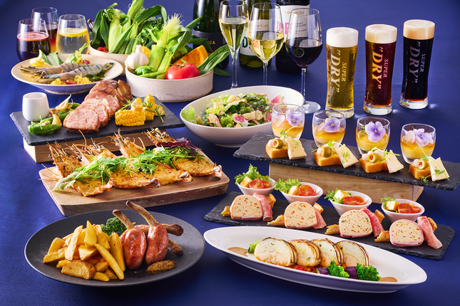 【レストランリヴィエール】フレンチバルプラン 90分フリードリンク付き宿泊プラン【夕・朝食付き】