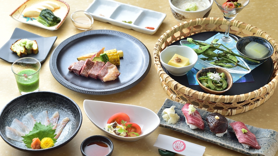 【越後牛プラン】地元牛の越後牛料理を堪能 